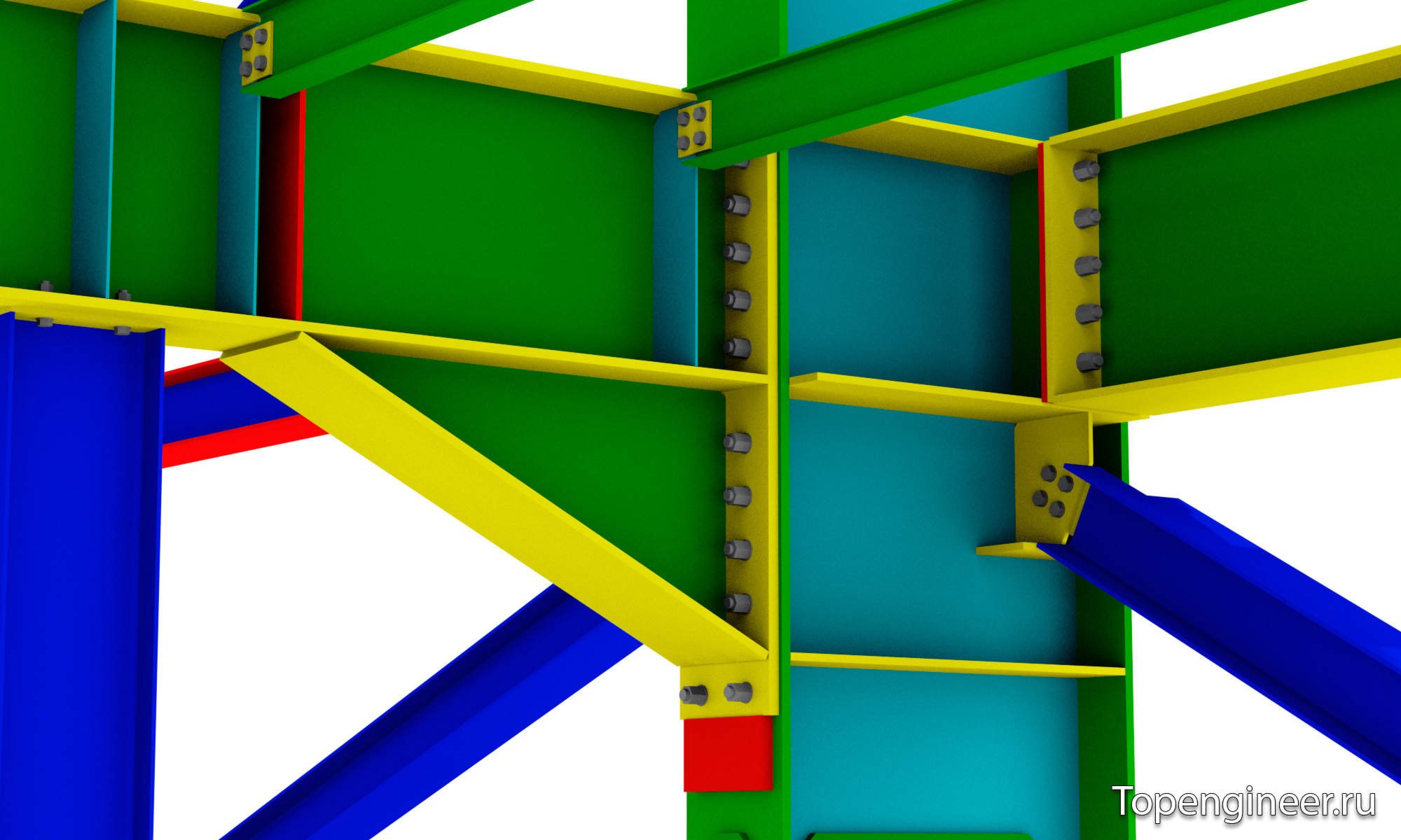 Проектирование многоэтажных эстакад  - Разработка КМД