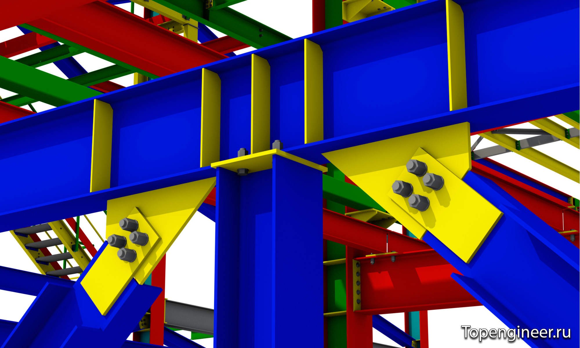 Проектирование многоэтажных эстакад  - Разработка КМД