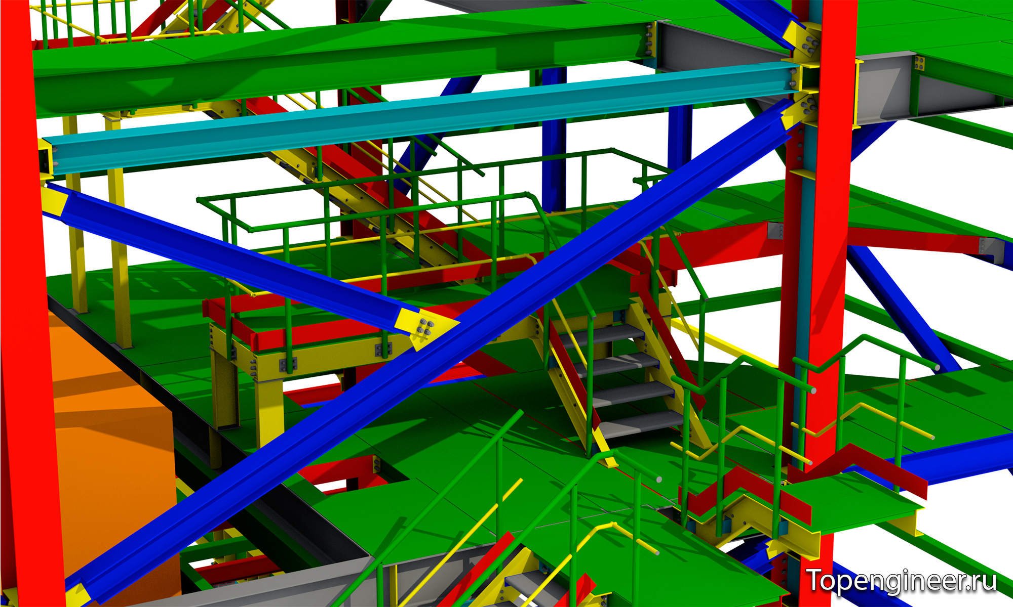 Проектирование многоэтажных эстакад  - Разработка КМД