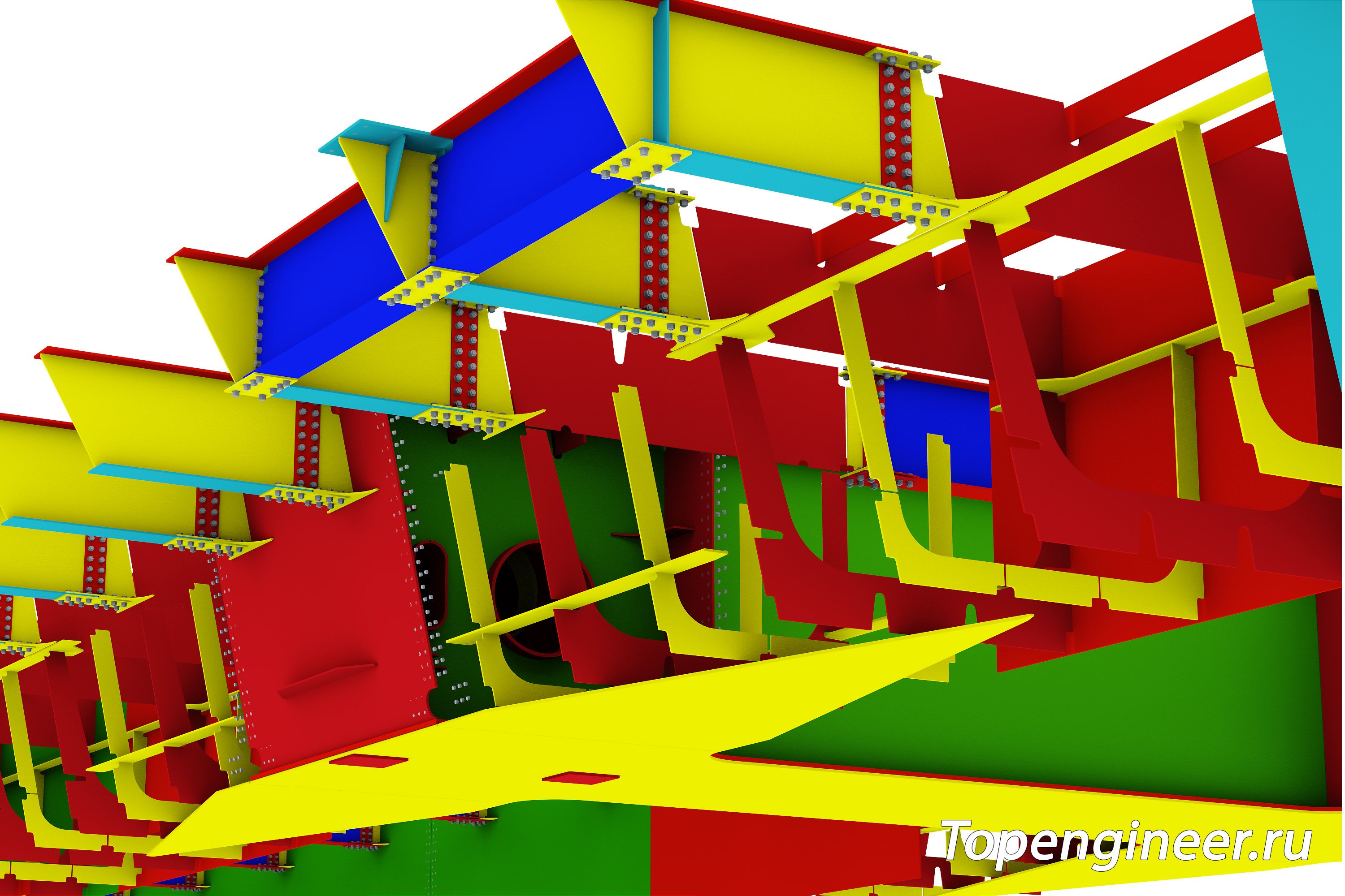 Проектирование мостов КМ и КМД - разработка КМД, КМ, КЖ. Tekla Structures - BIM 