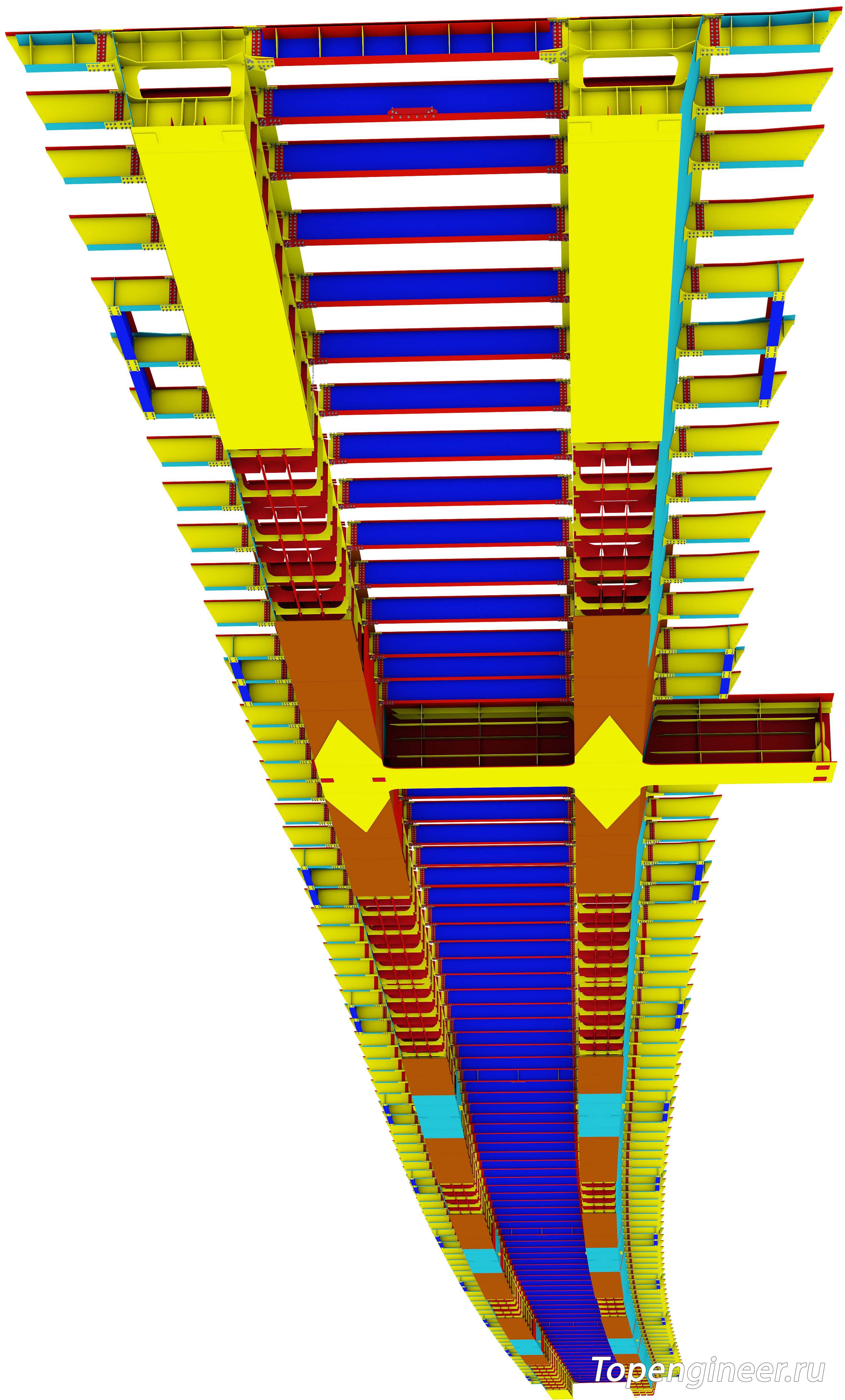 Проектирование мостов КМ и КМД - разработка КМД, КМ, КЖ. Tekla Structures - BIM 