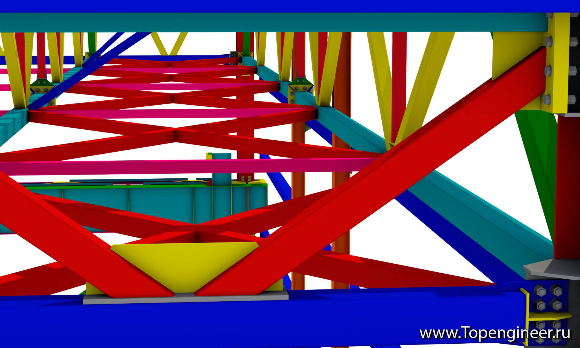 Проектирование односкатной кровли  - Разработка КМД