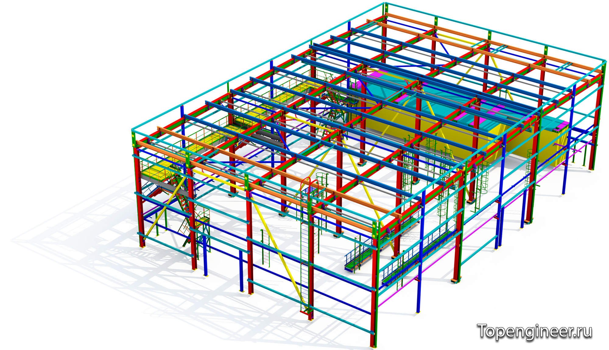 Проектирование подвесных подкрановых балок  - Разработка КМД