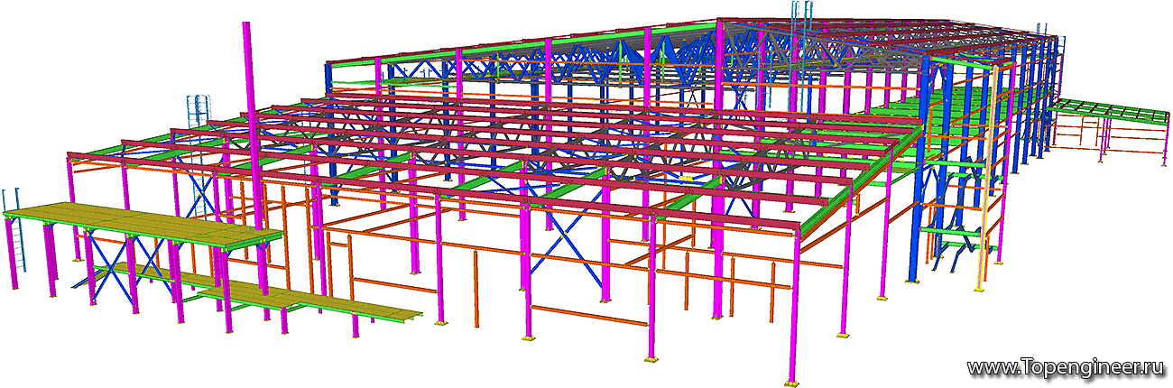 Проектирование складских помещений, разработка КМД
