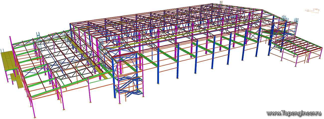 Проектирование складских помещений, разработка КМД