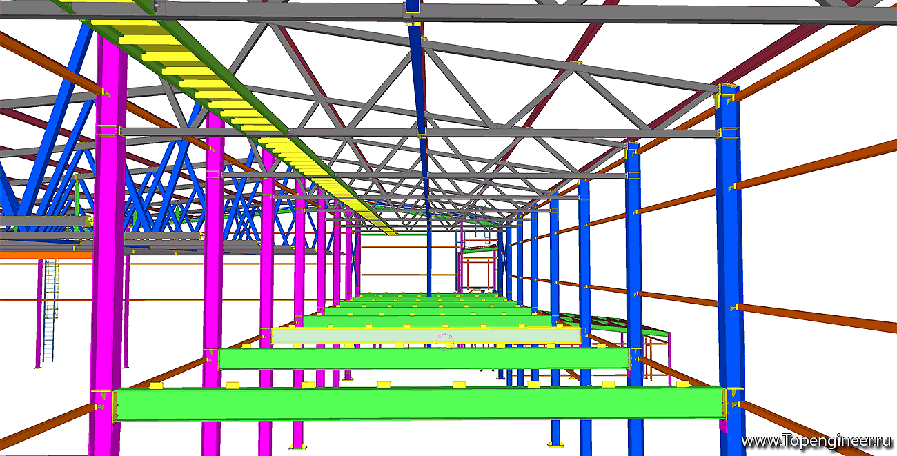 Проектирование складских помещений, разработка КМД