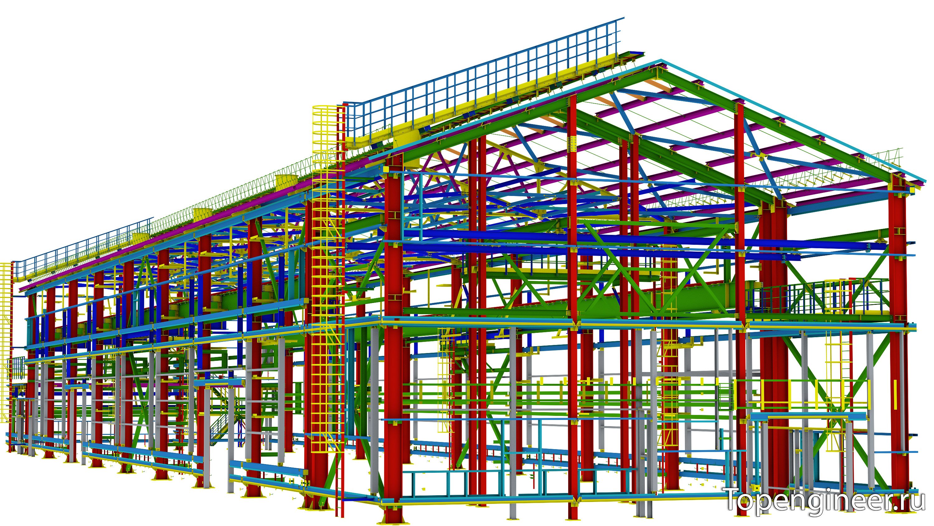 Проектирование строений - Разработка КМ, КМД, КЖ, АР