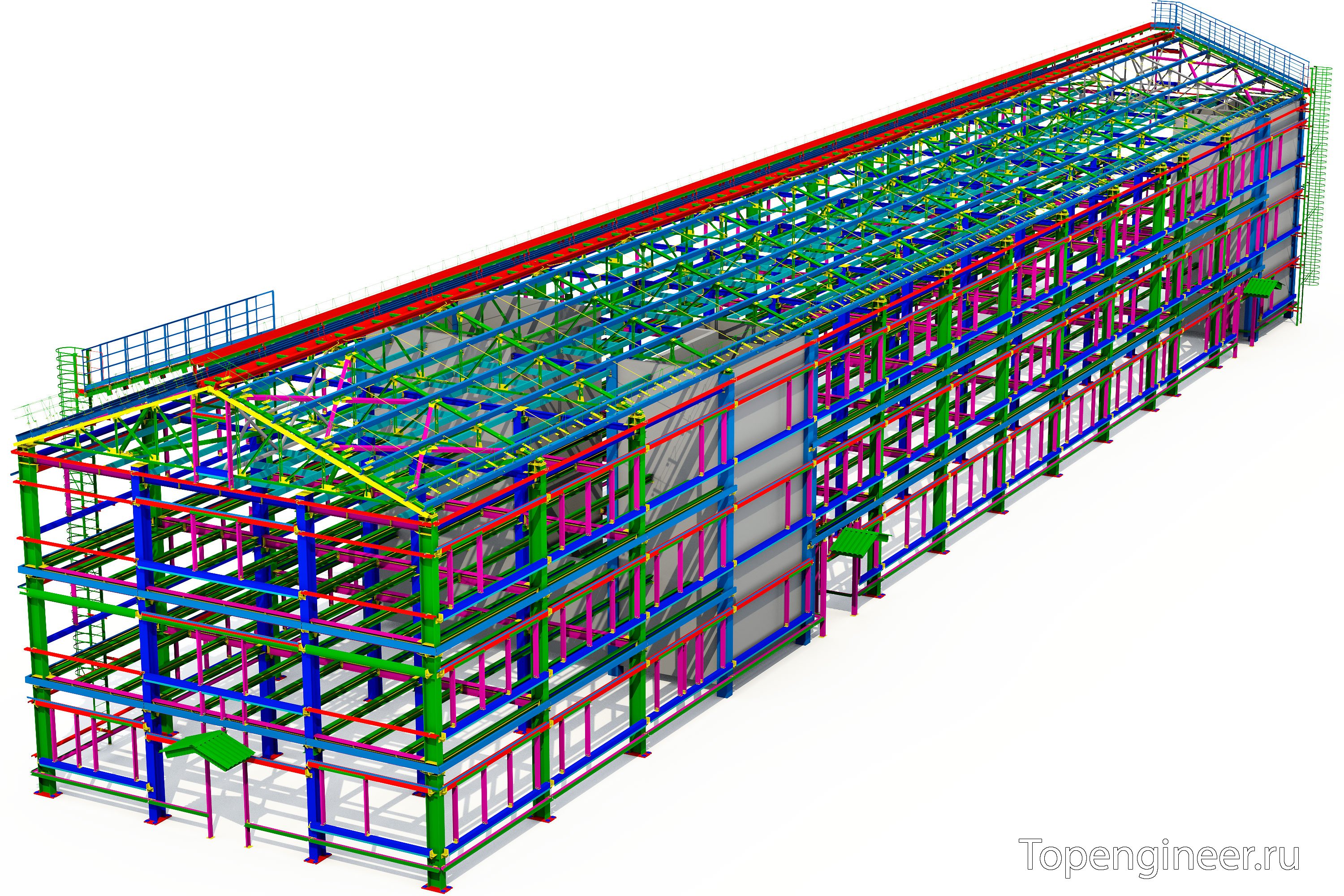 Проектирование типовых зданий - Разработка КМ, КМД, КЖ, АР