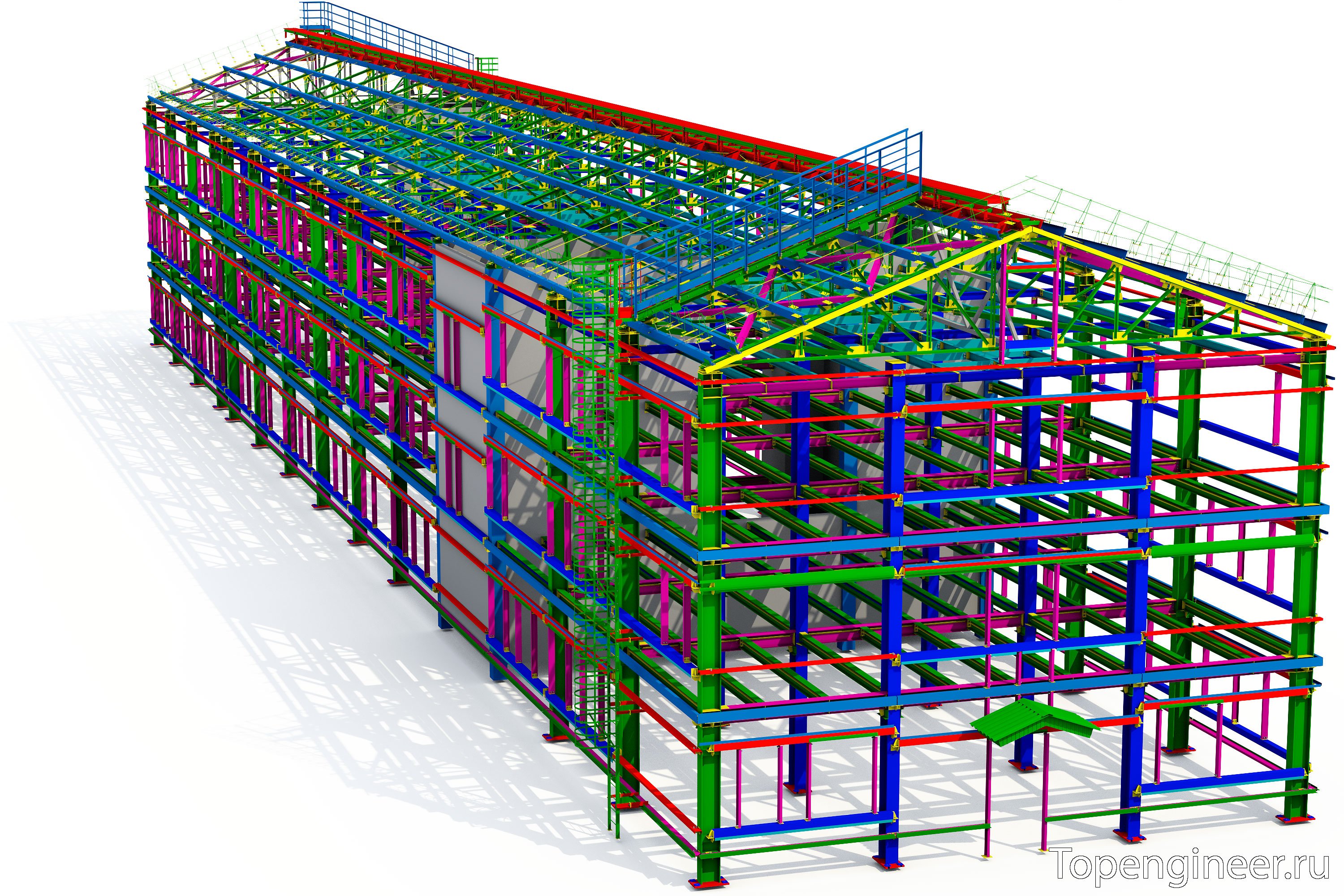 Проектирование типовых зданий - Разработка КМ, КМД, КЖ, АР