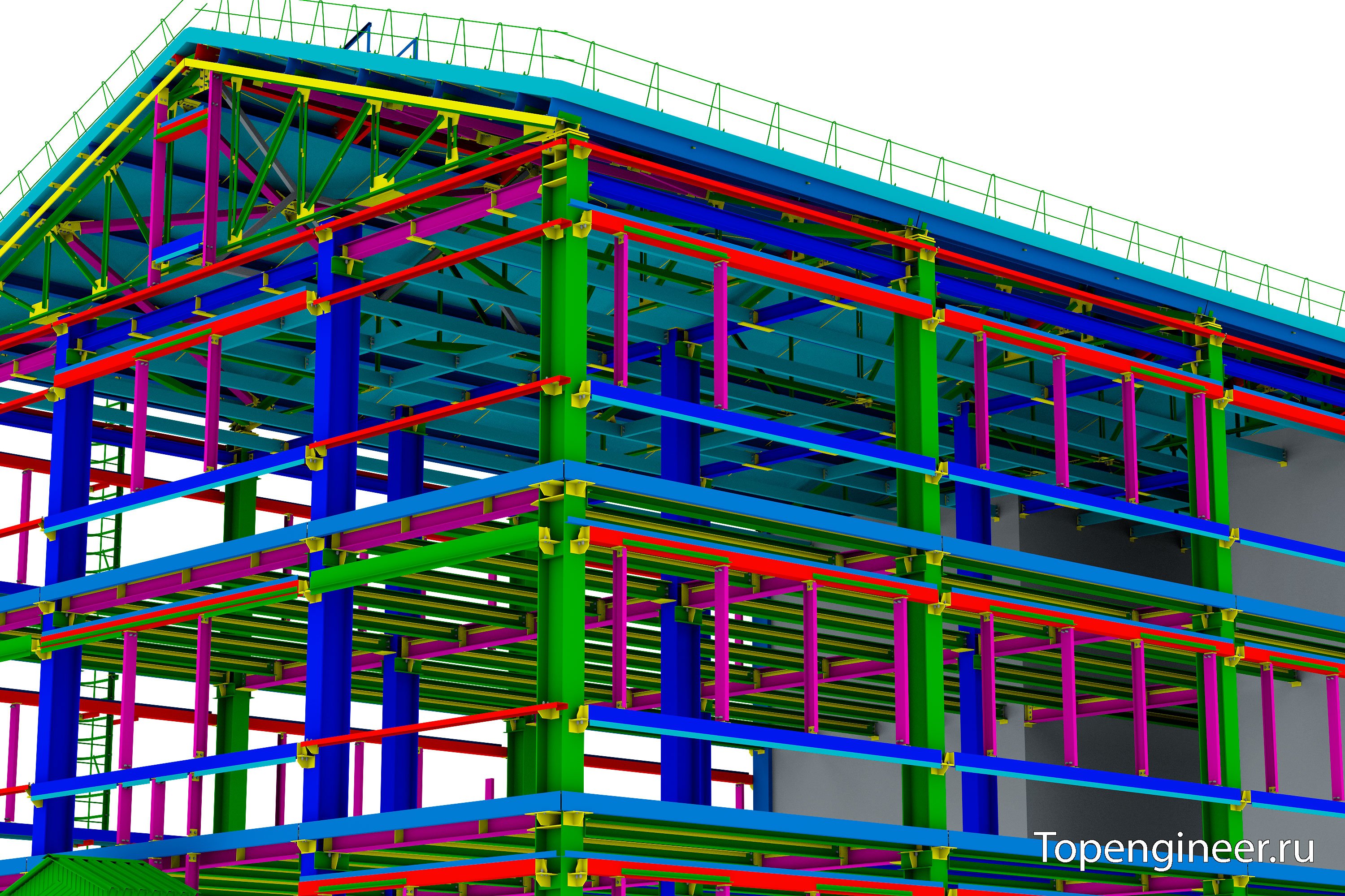 Проектирование типовых зданий - Разработка КМ, КМД, КЖ, АР