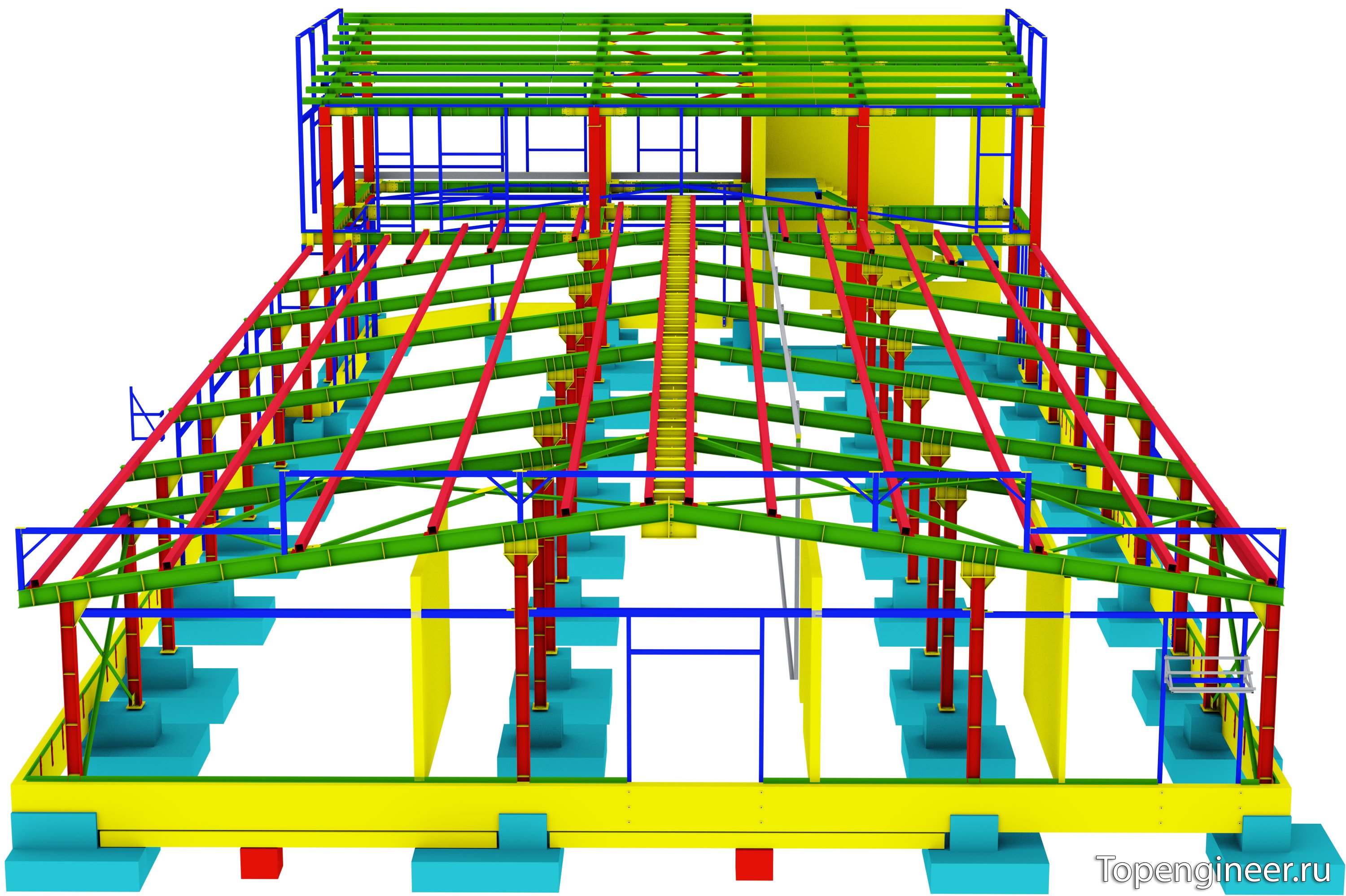 Проектирование типовых конструкций - разработка КМД,  КМ, КЖ