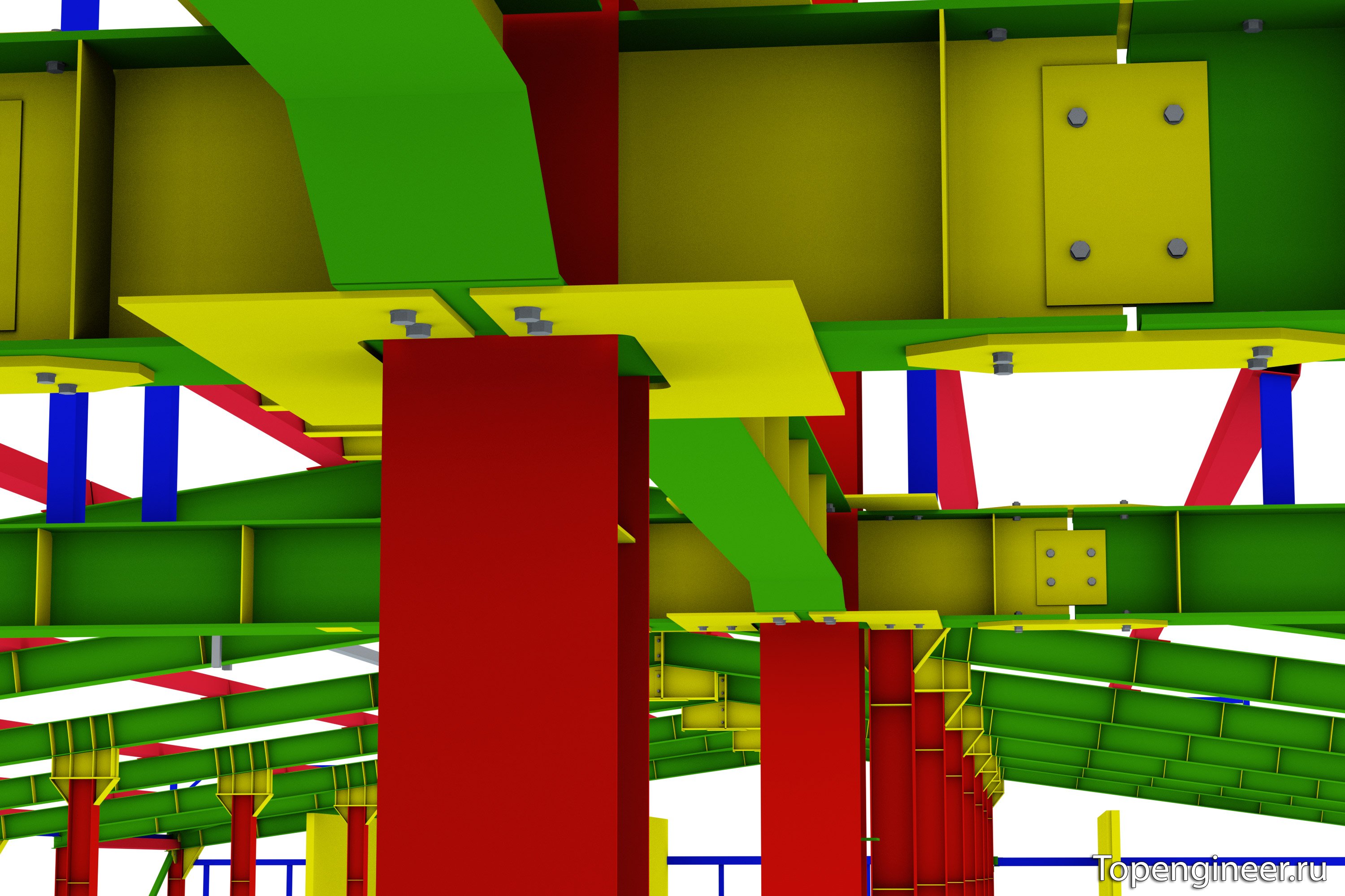 Проектирование типовых конструкций - разработка КМД,  КМ, КЖ