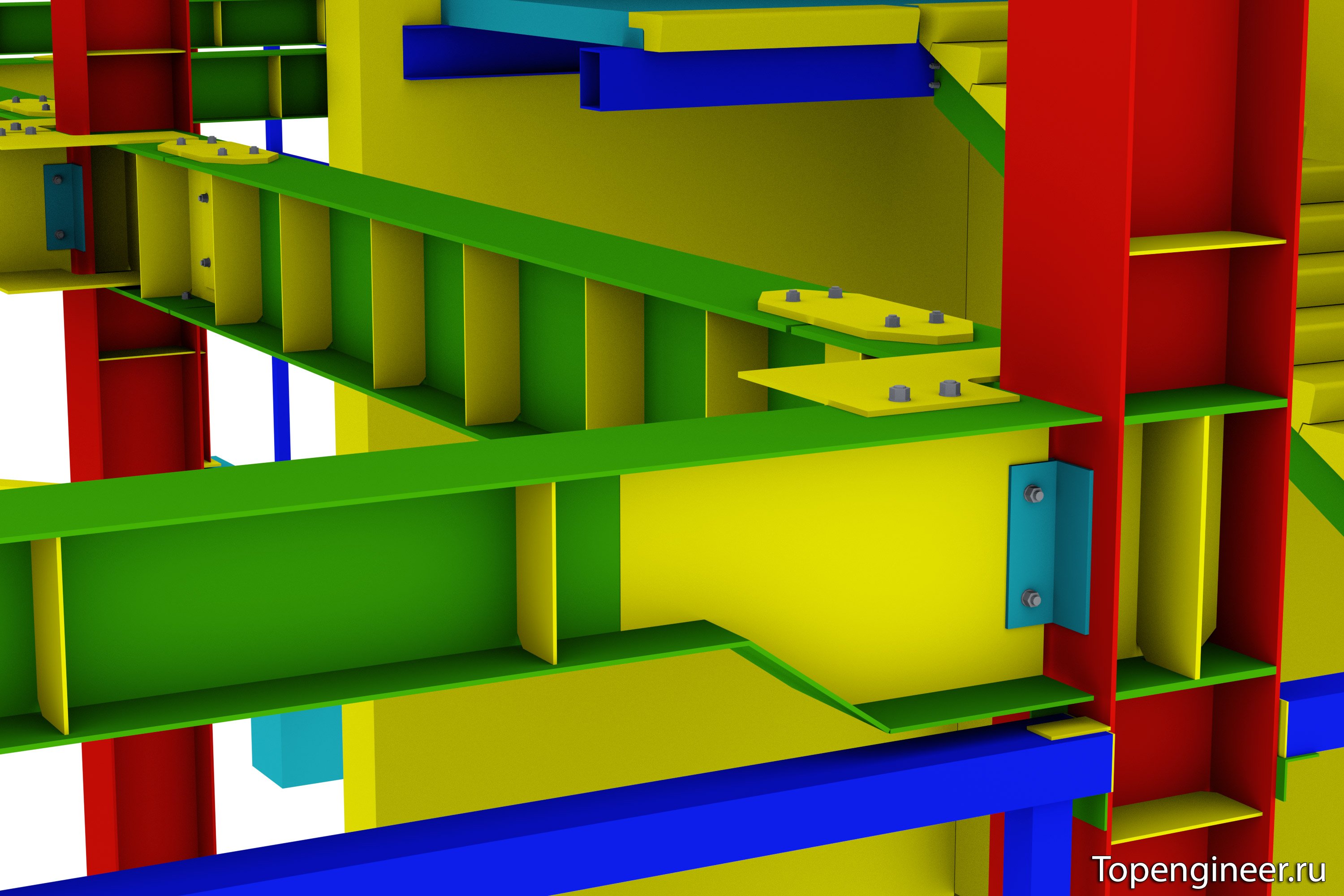 Проектирование типовых конструкций - разработка КМД,  КМ, КЖ