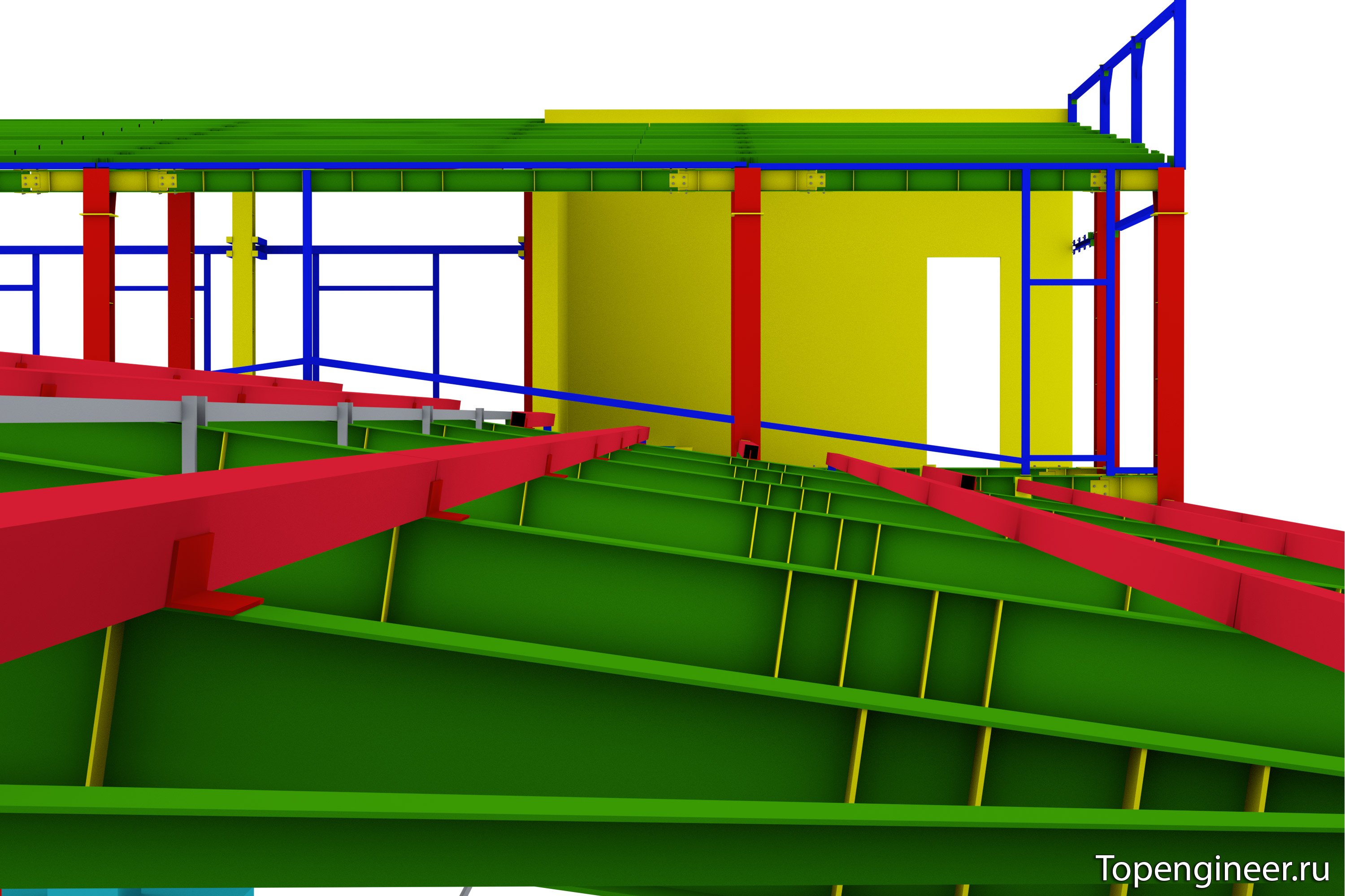 Проектирование типовых конструкций - разработка КМД,  КМ, КЖ