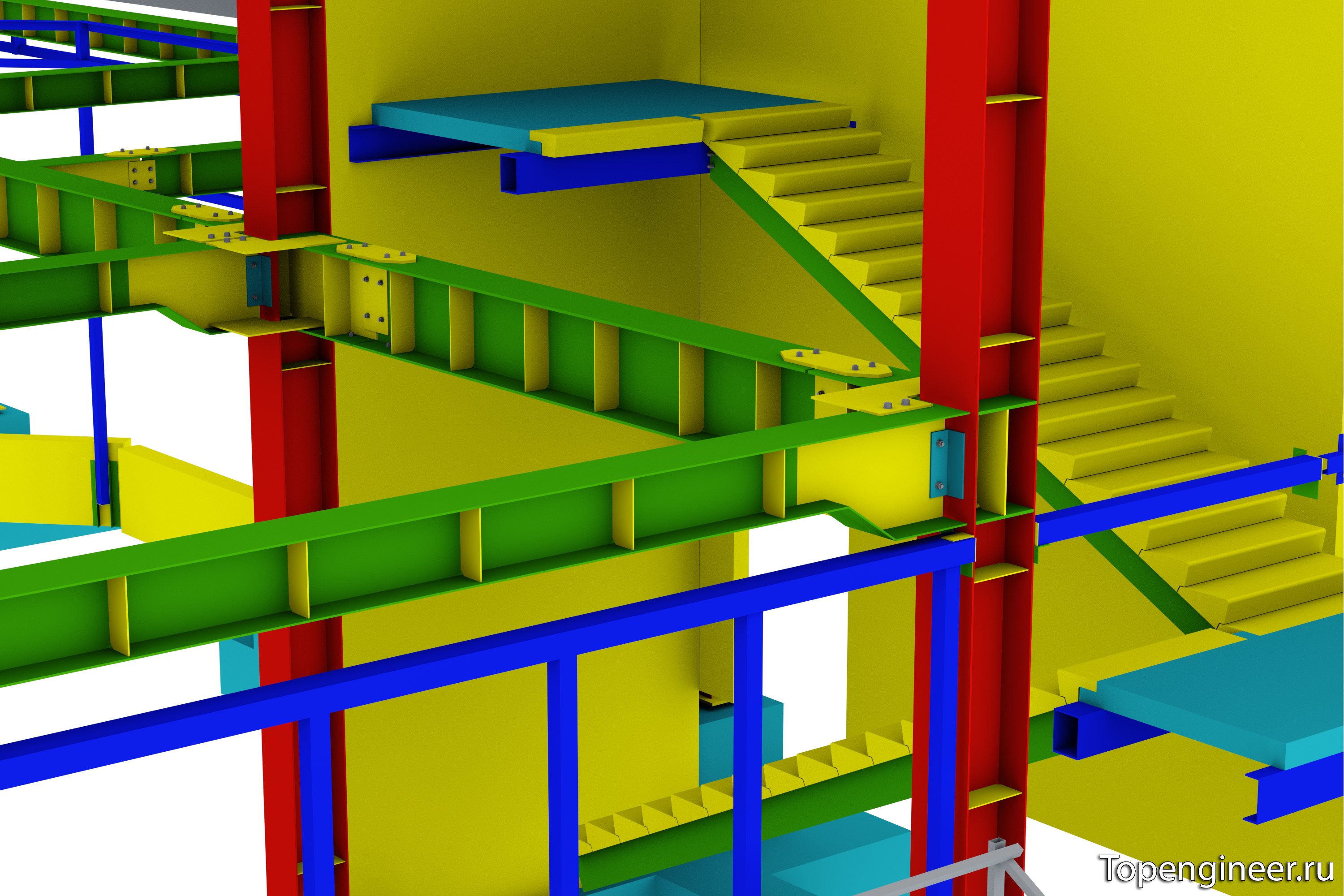 Проектирование типовых конструкций - разработка КМД,  КМ, КЖ