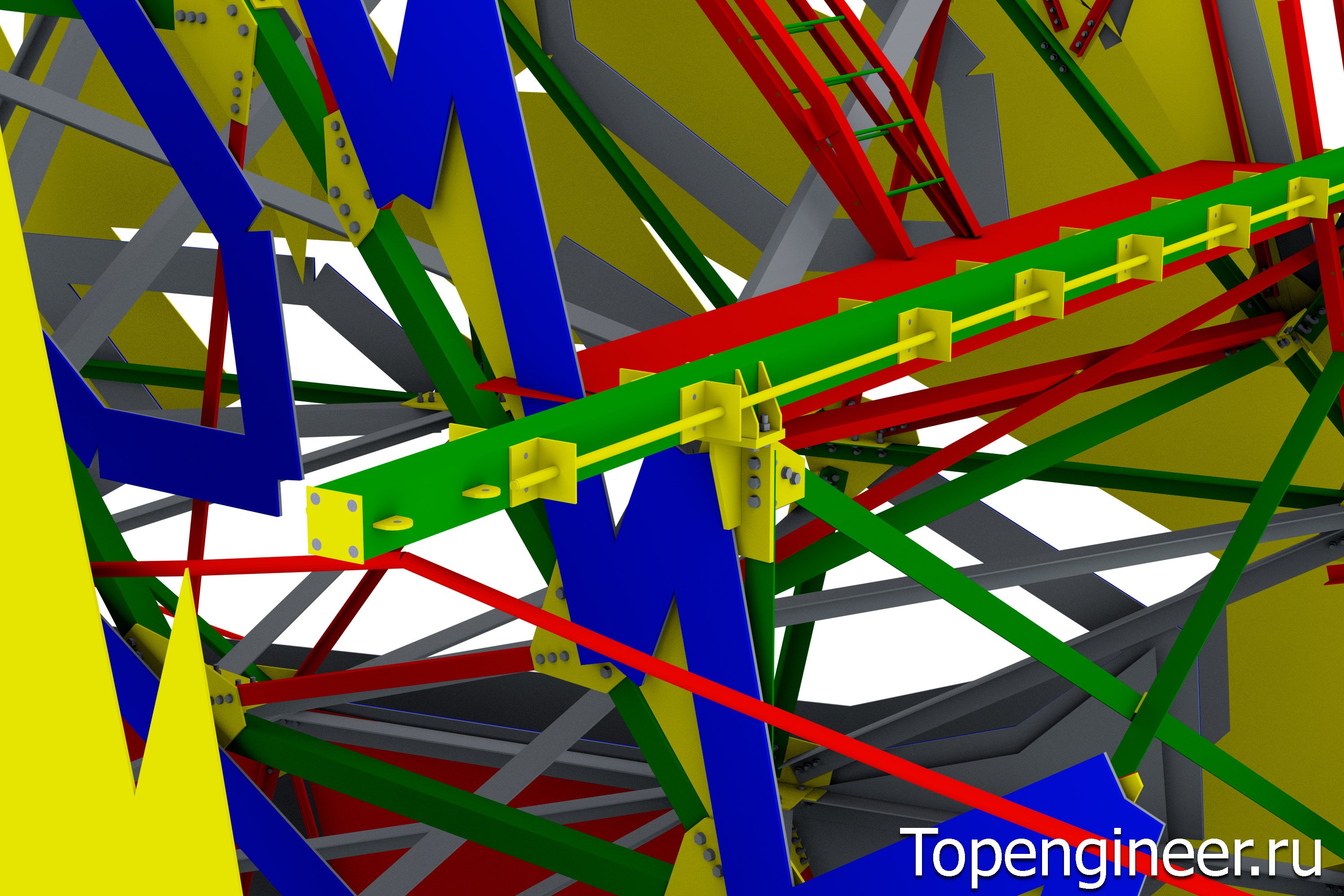 роектирование уникальных сооружений - Разработка КМ, КМД, КЖ, АР