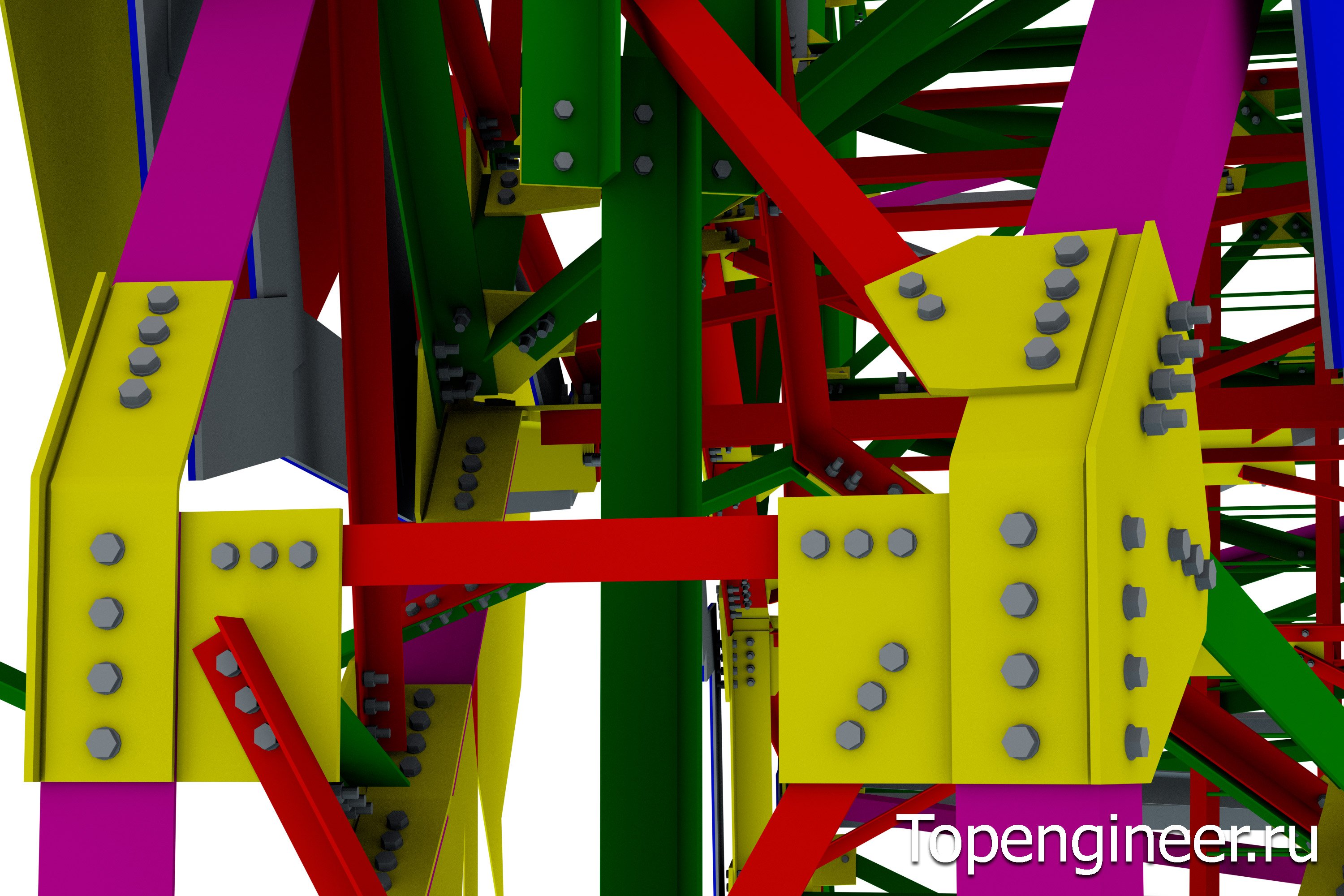 роектирование уникальных сооружений - Разработка КМ, КМД, КЖ, АР