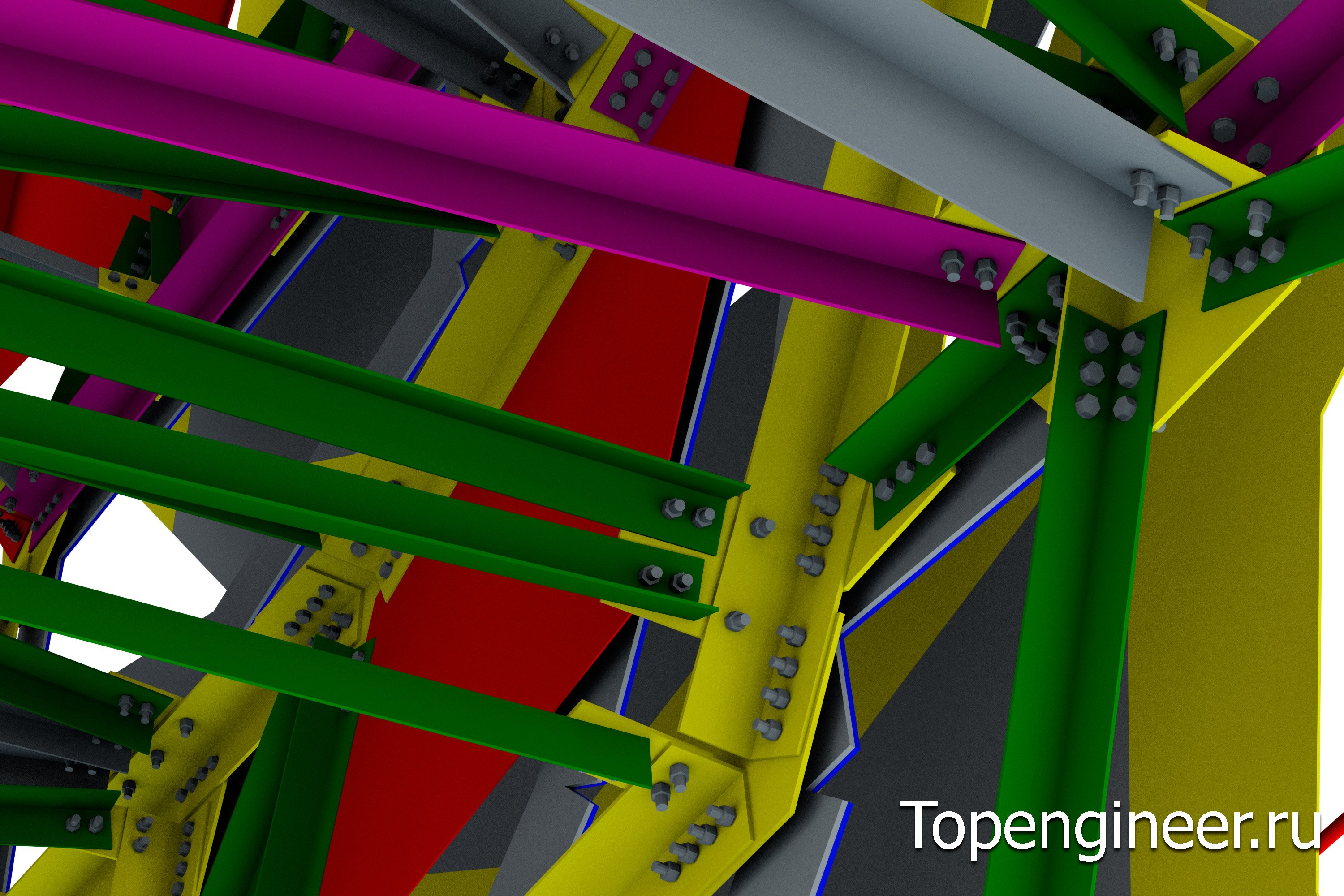 роектирование уникальных сооружений - Разработка КМ, КМД, КЖ, АР
