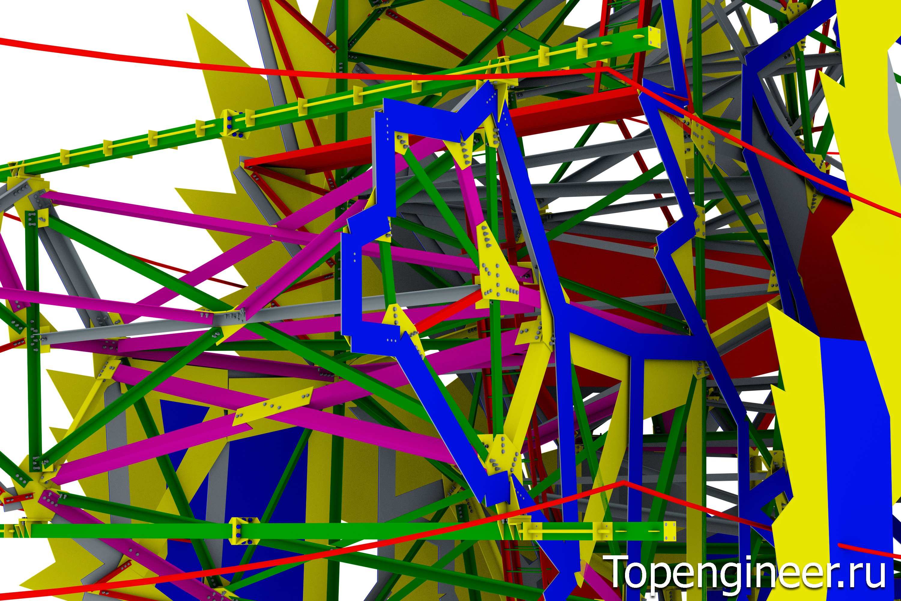 роектирование уникальных сооружений - Разработка КМ, КМД, КЖ, АР