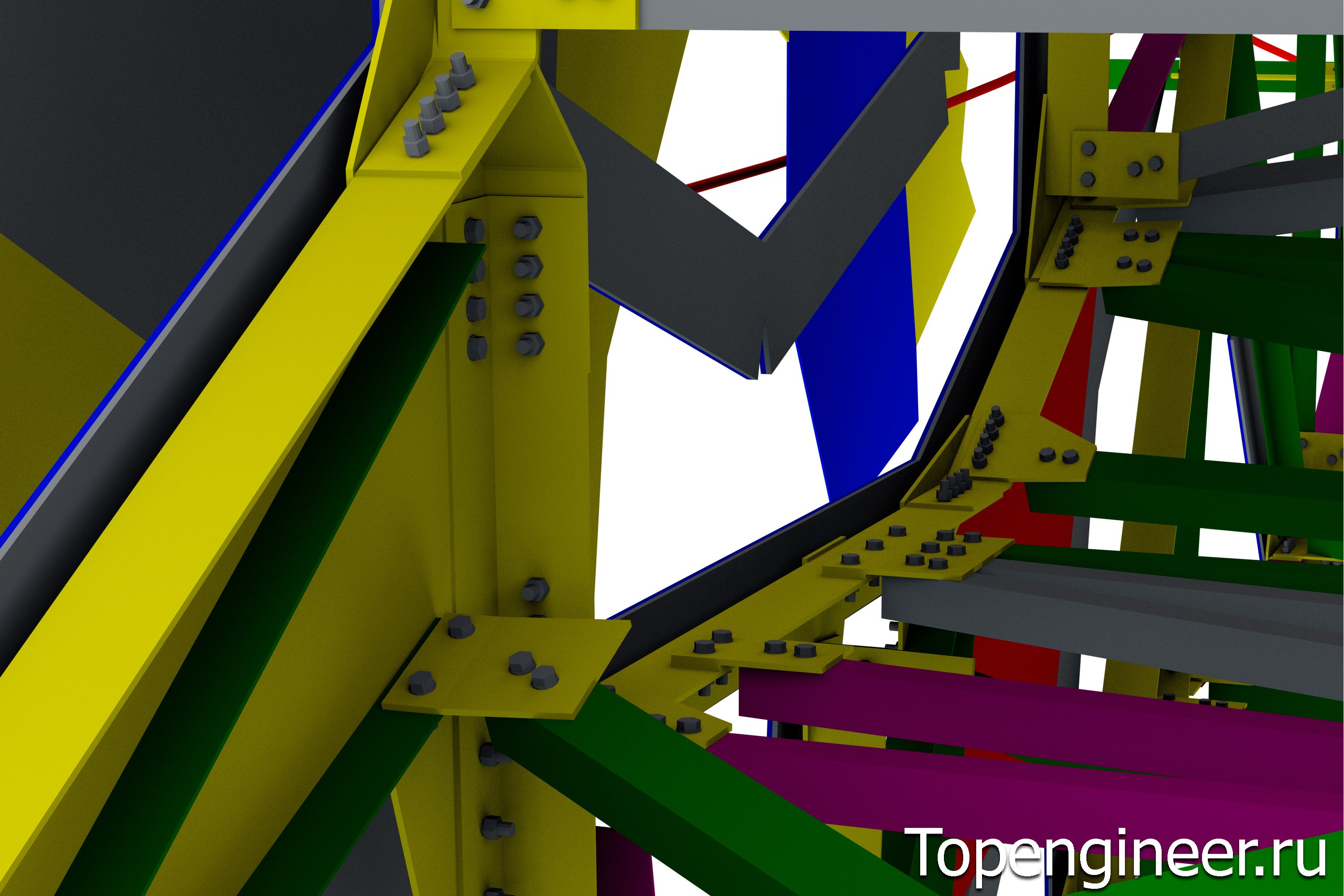 роектирование уникальных сооружений - Разработка КМ, КМД, КЖ, АР