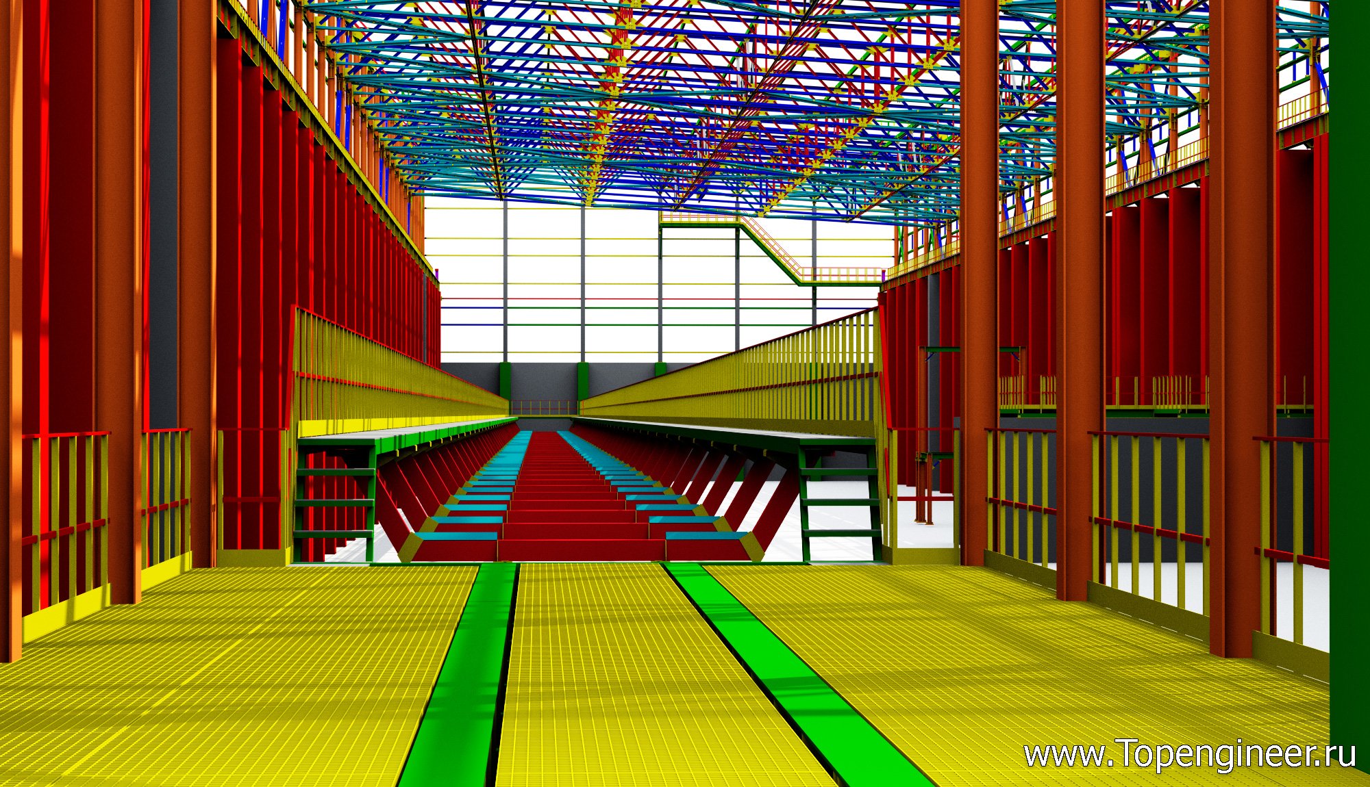 Проектирование крытых складов - разработка КМ, КЖ, КМД,  КМ, КЖ