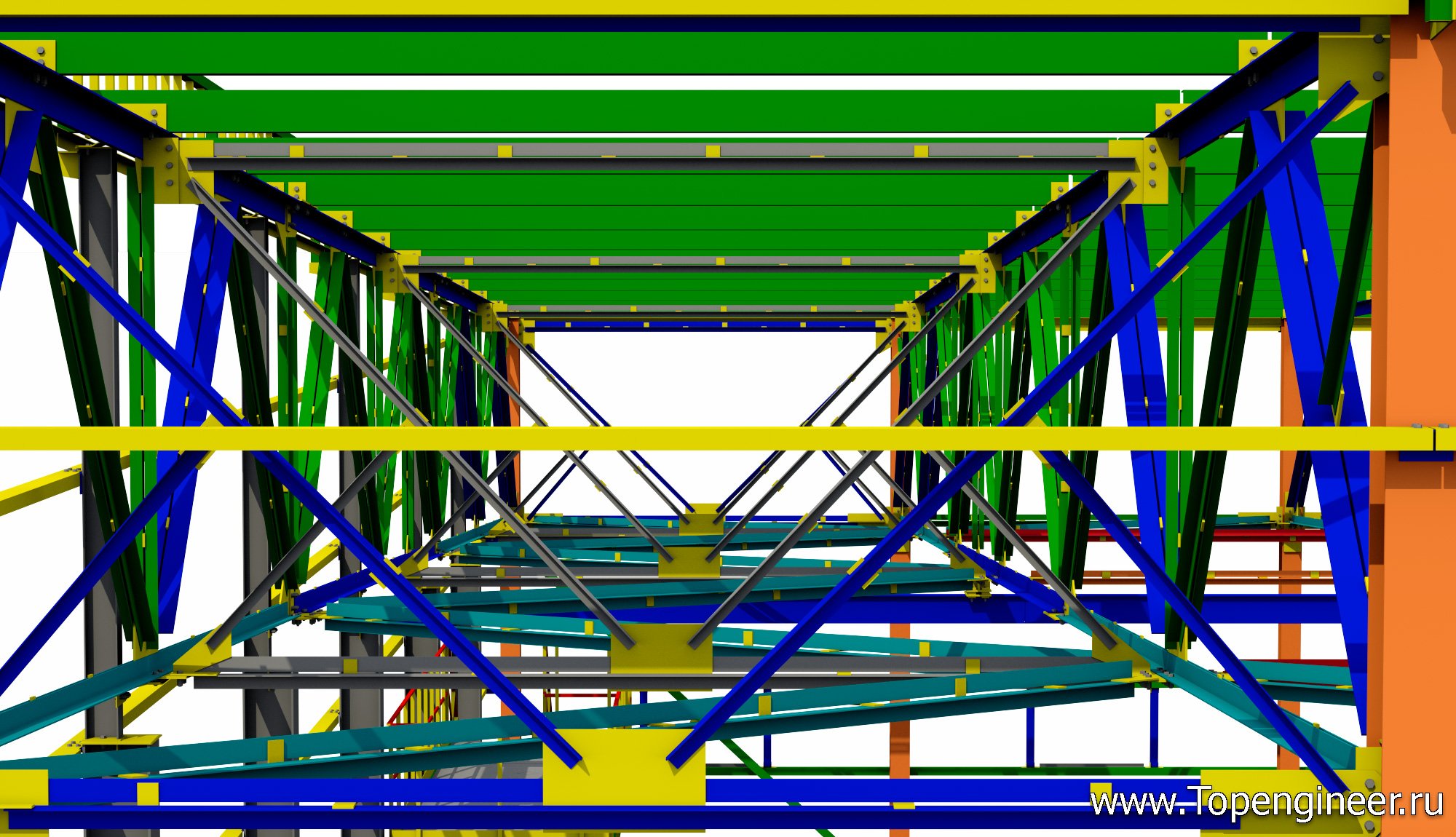Проектирование крытых складов - разработка КМ, КЖ, КМД,  КМ, КЖ