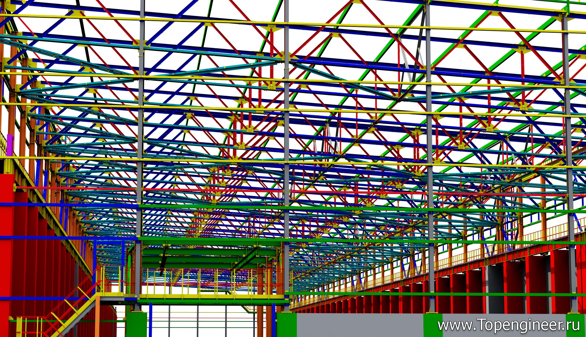 Проектирование крытых складов - разработка КМ, КЖ, КМД,  КМ, КЖ