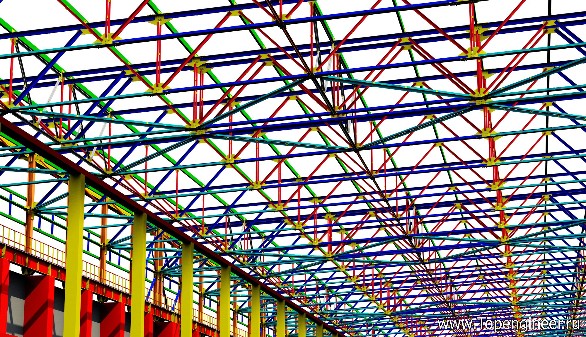 Проектирование крытых складов - разработка КМ, КЖ, КМД,  КМ, КЖ