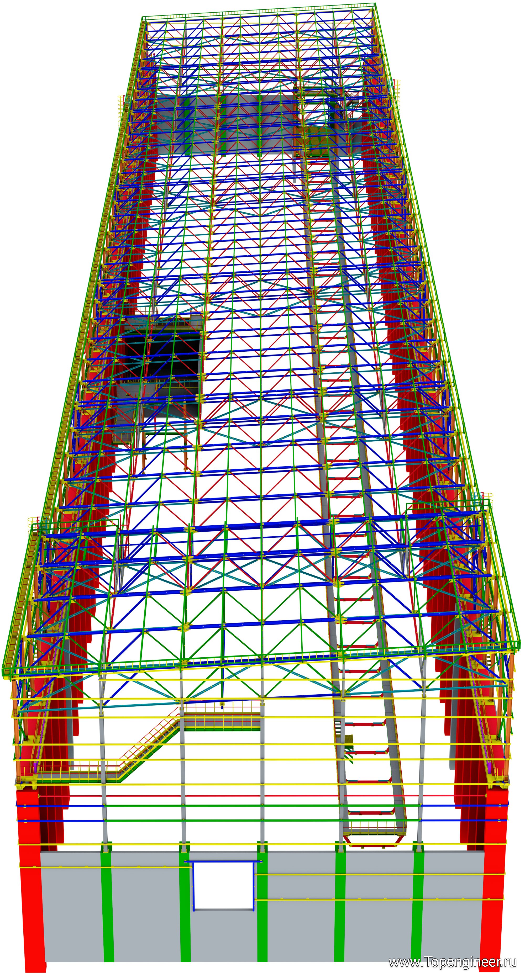 Проектирование крытых складов - разработка КМ, КЖ, КМД,  КМ, КЖ