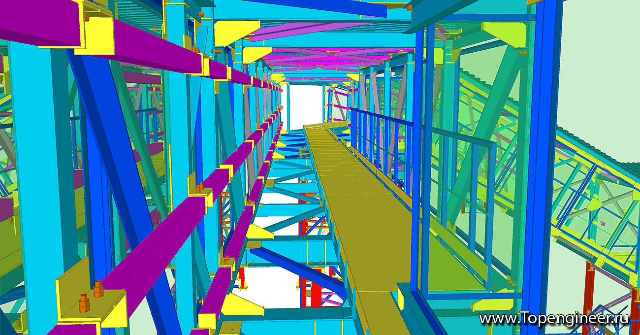 Расчет и проектирование эстакад - Разработка КМ, КМД