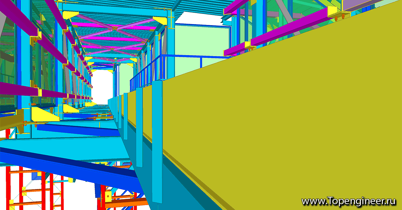 Расчет и проектирование эстакад - Разработка КМ, КМД