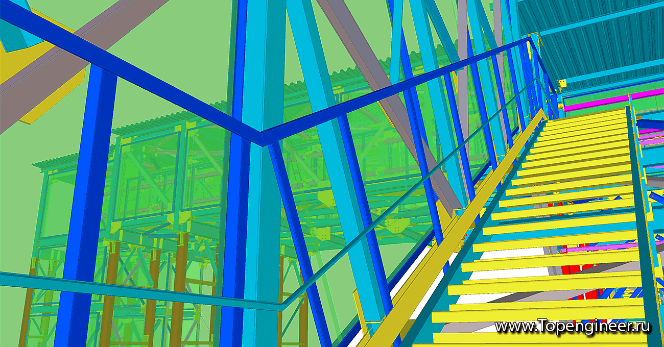 Расчет и проектирование эстакад - Разработка КМ, КМД
