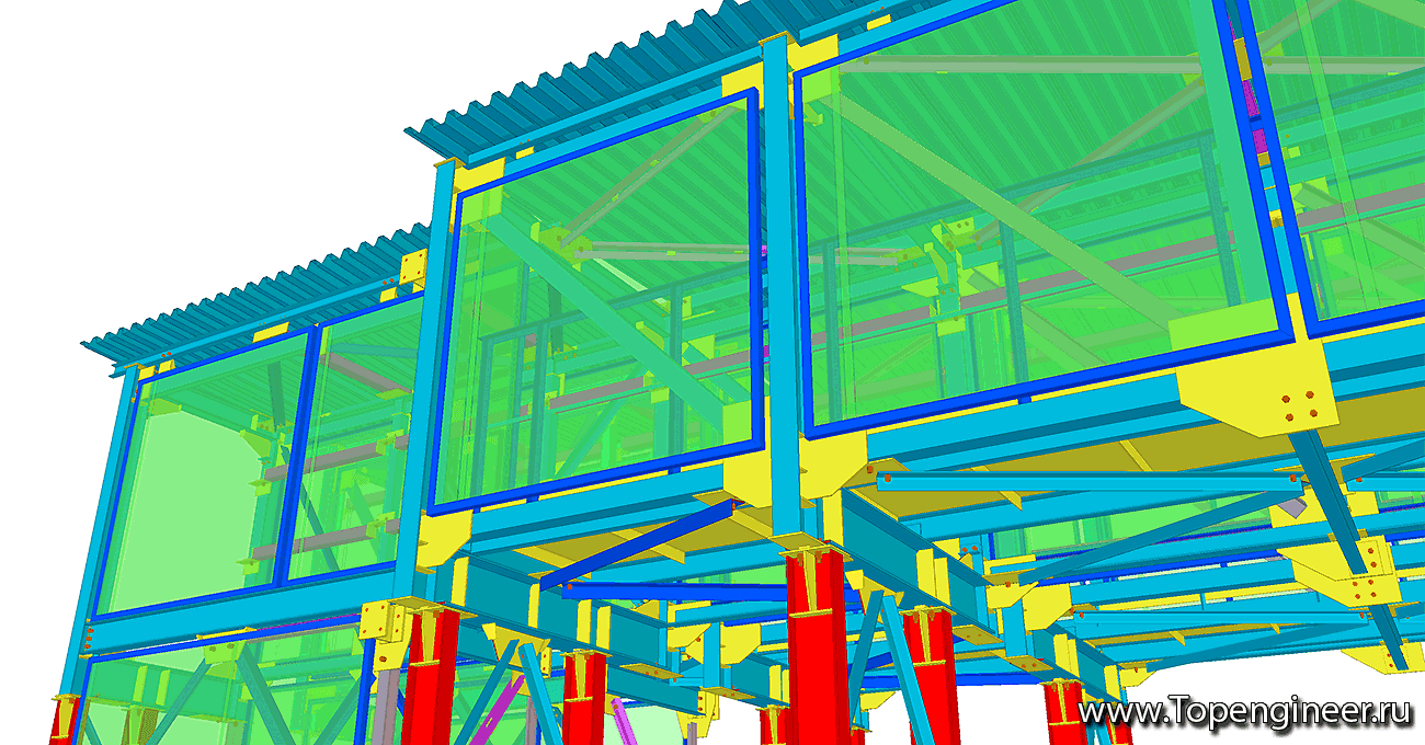 Расчет и проектирование эстакад - Разработка КМ, КМД