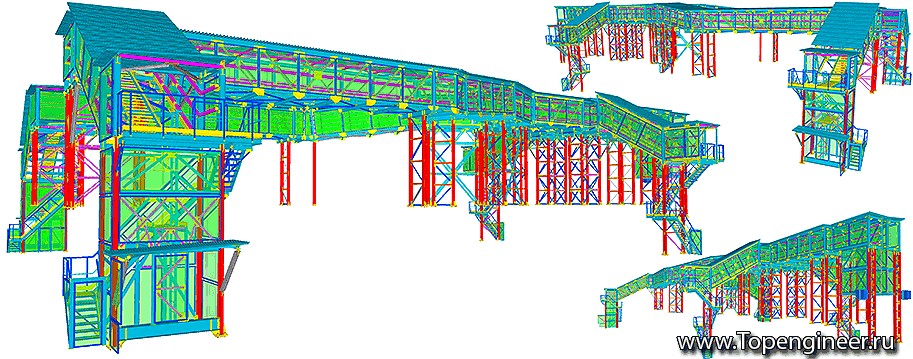 Расчет и проектирование эстакад