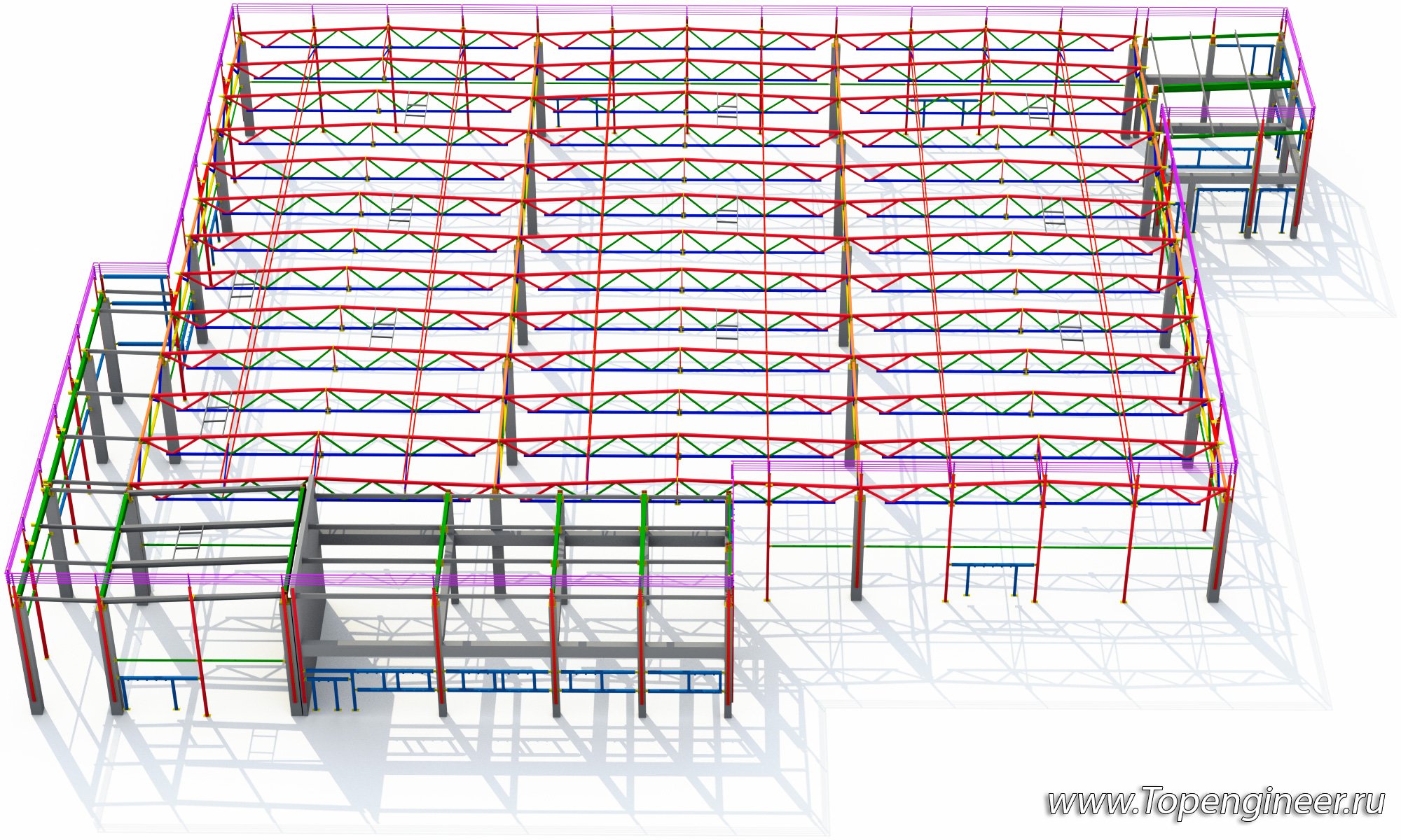 Расчет и проектирование магазина - разработка КМД,  КМ, КЖ