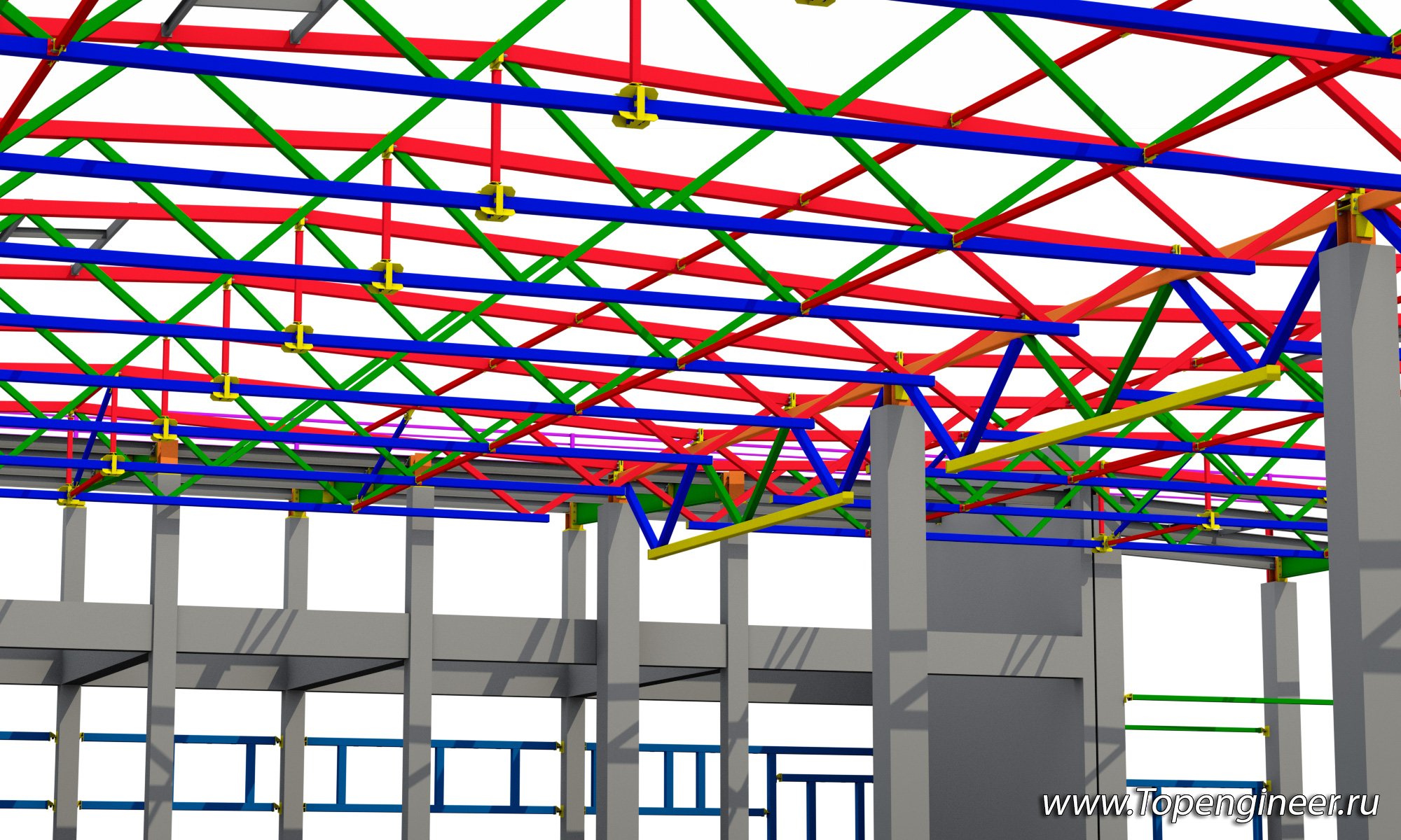 Расчет и проектирование магазина - разработка КМД,  КМ, КЖ