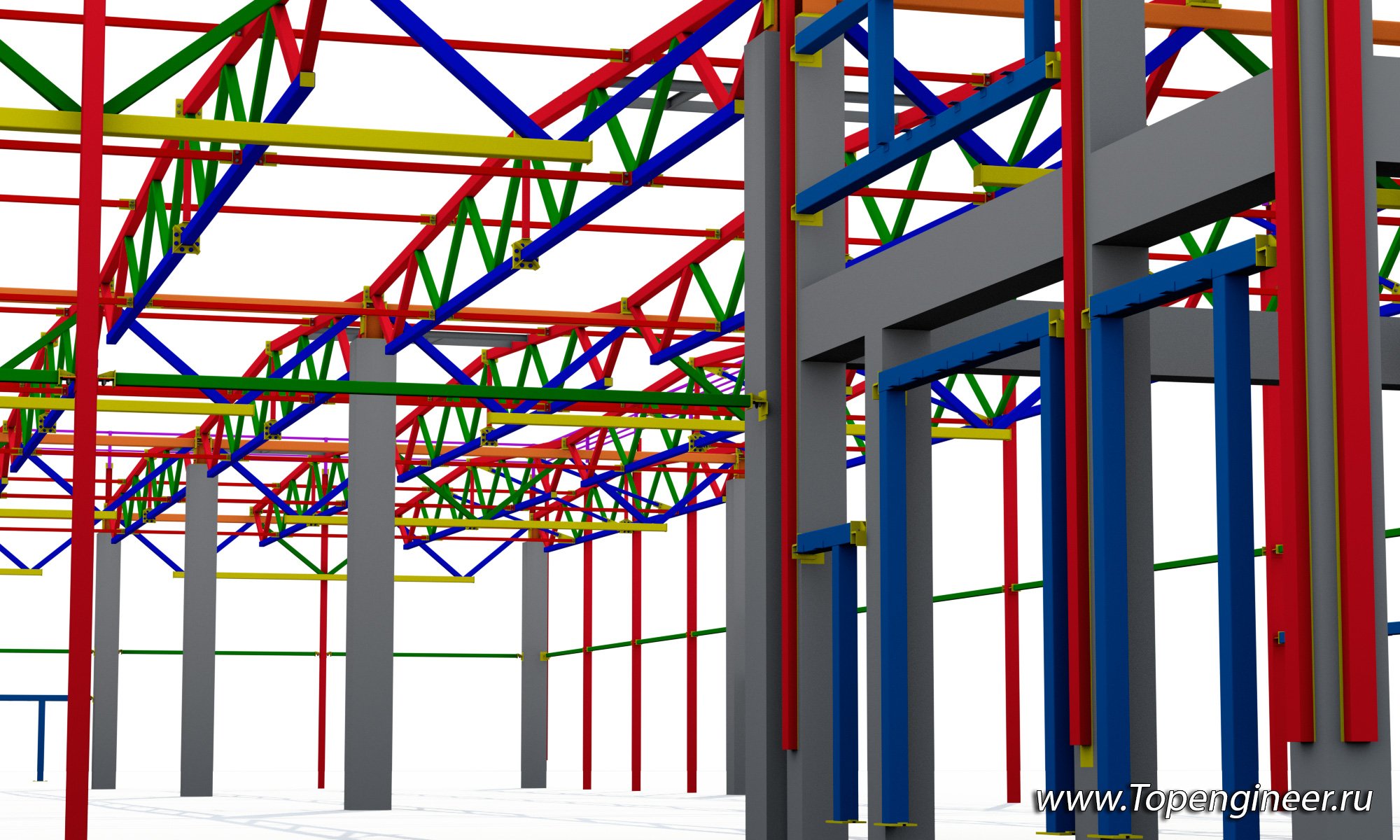 Расчет и проектирование магазина - разработка КМД,  КМ, КЖ