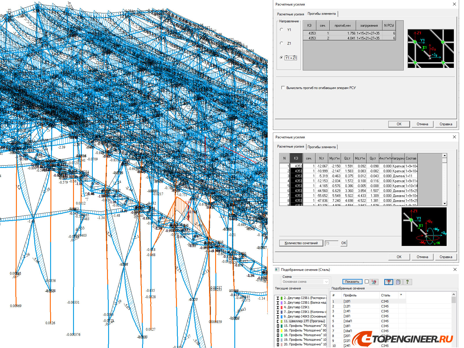 Расчет конструкции на прочность - BIM проектирование - разработка КМ, КЖ, КМД - Генеральное проектирование в BIM