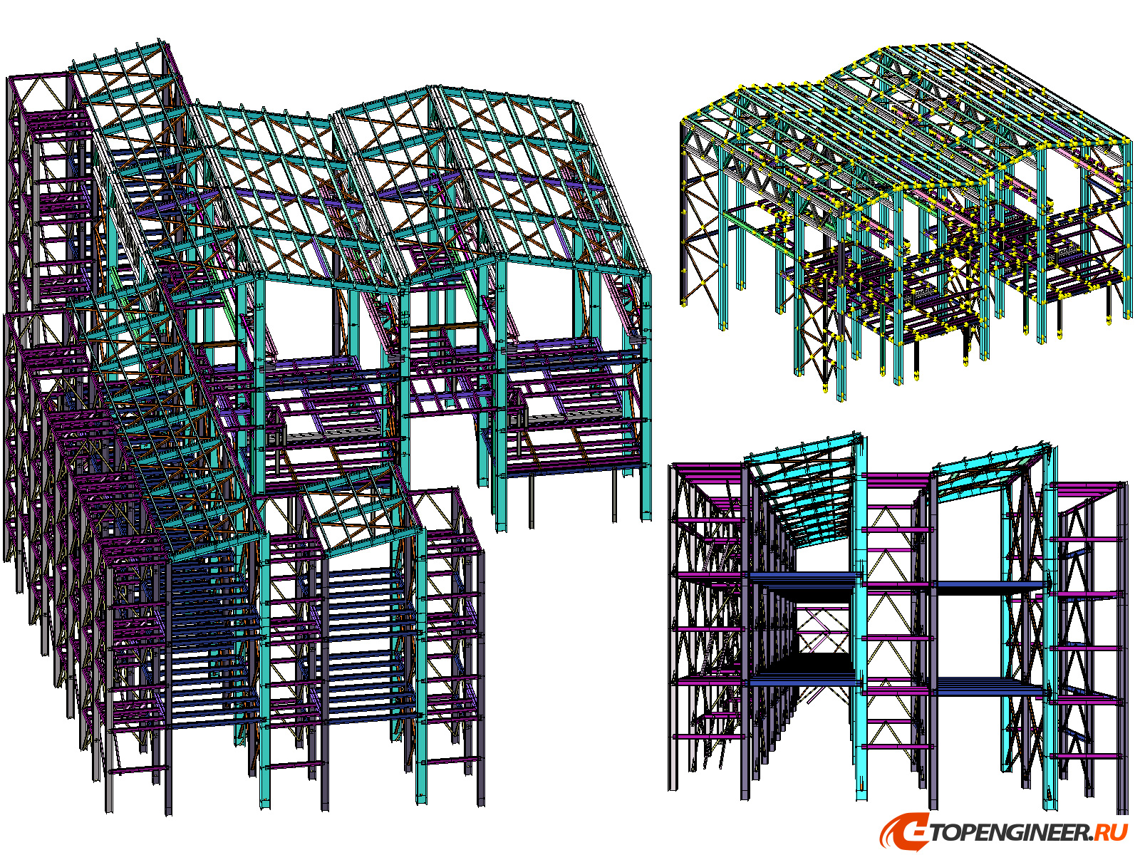 Проектирование - разработка КМ, КЖ, КМД - Генеральное проектирование в BIM