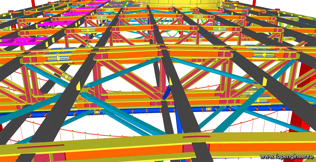 Проектирование зданий из металлоконструкций – разработка КМД