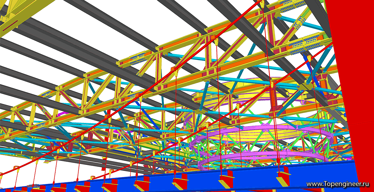 Проектирование зданий из металлоконструкций – разработка КМД