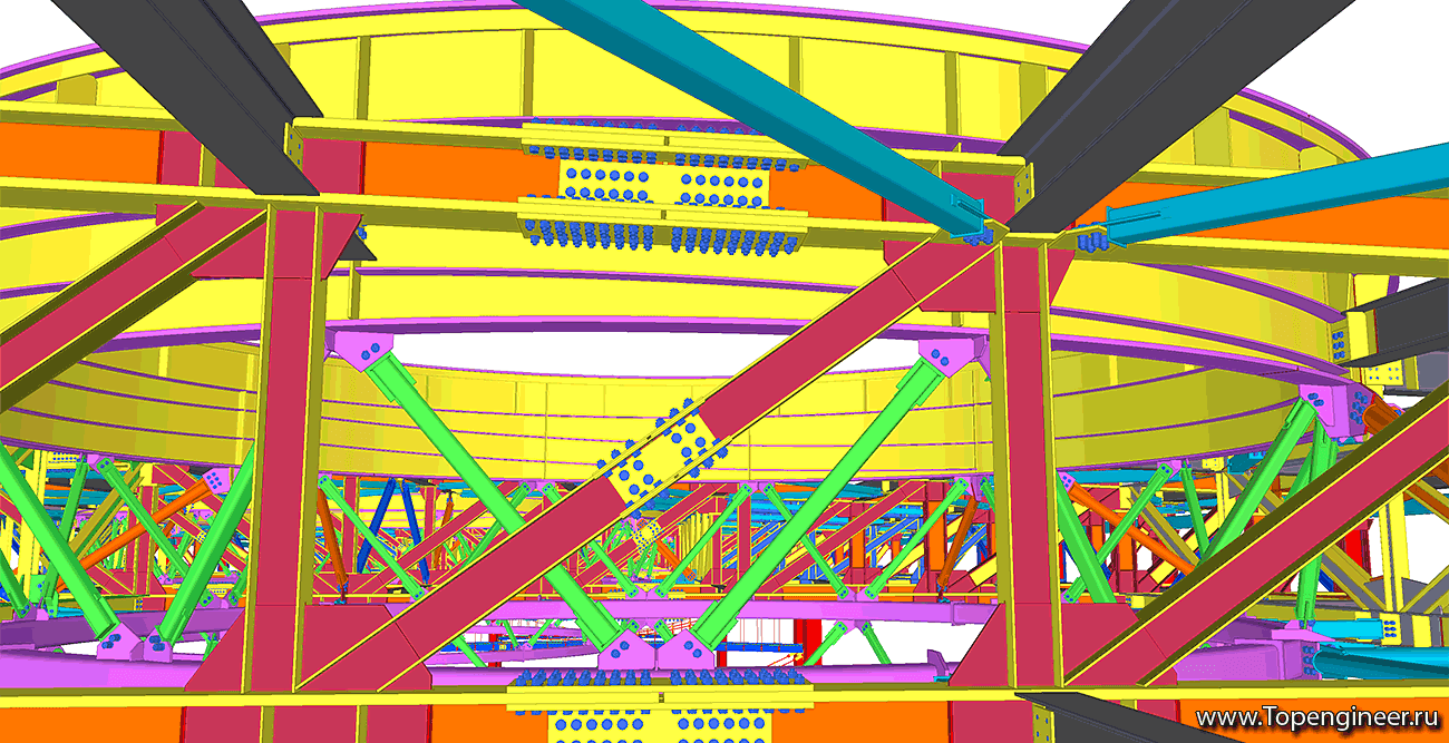 Проектирование зданий из металлоконструкций – разработка КМД