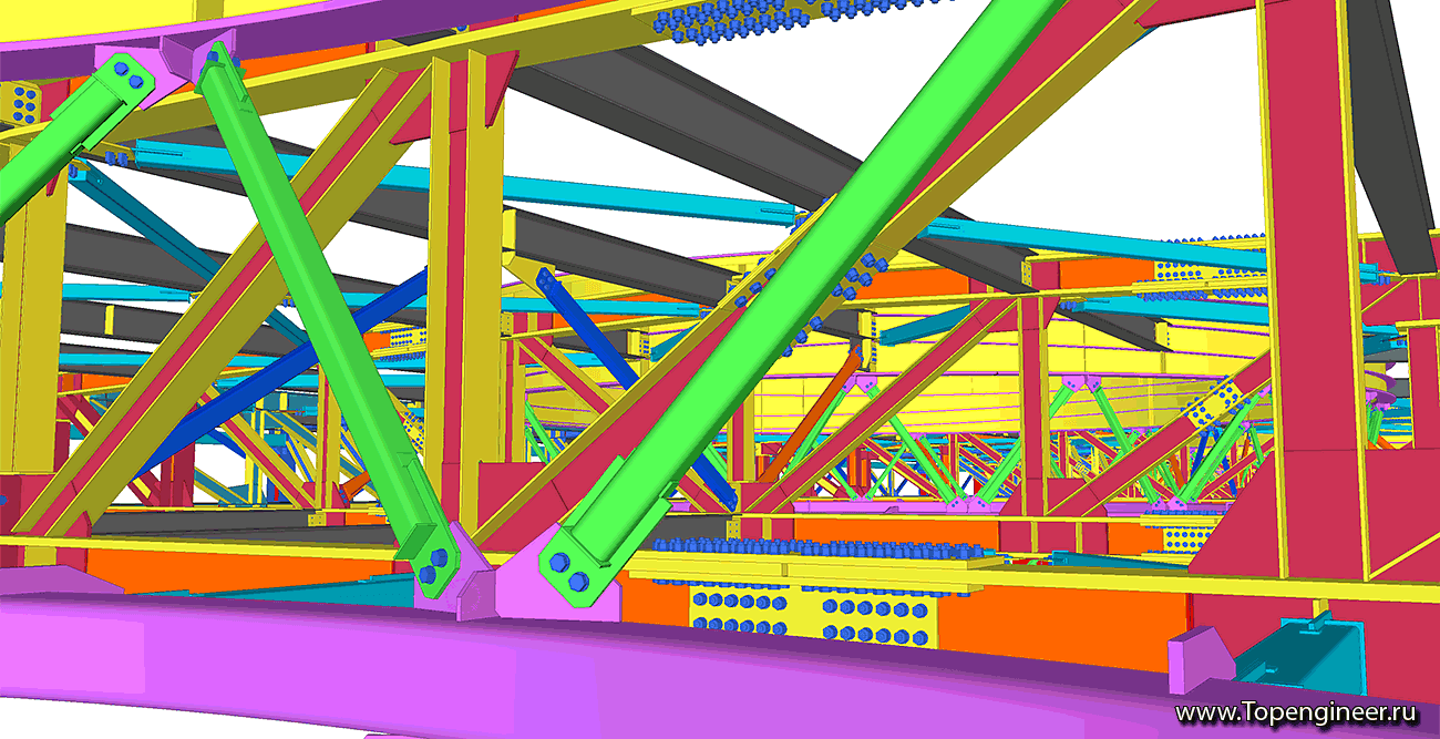 Проектирование зданий из металлоконструкций – разработка КМД