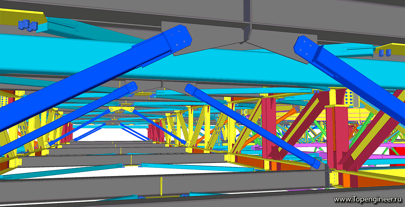 Проектирование зданий из металлоконструкций – разработка КМД