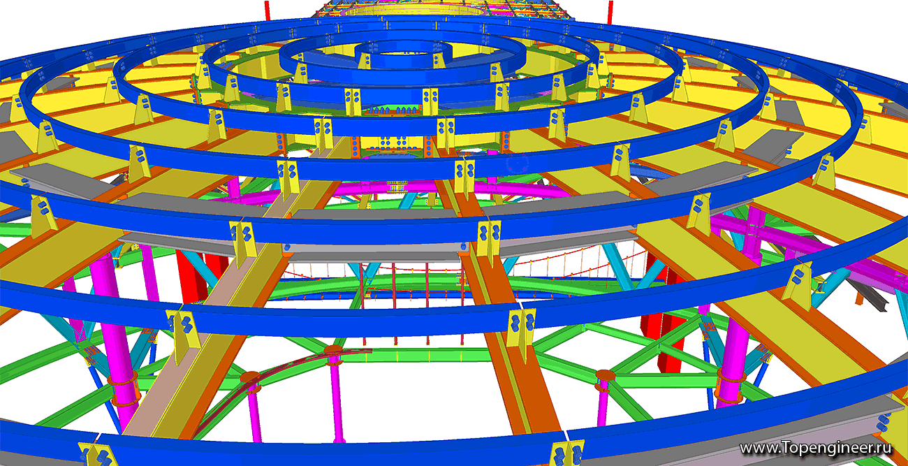 Проектирование зданий из металлоконструкций – разработка КМД