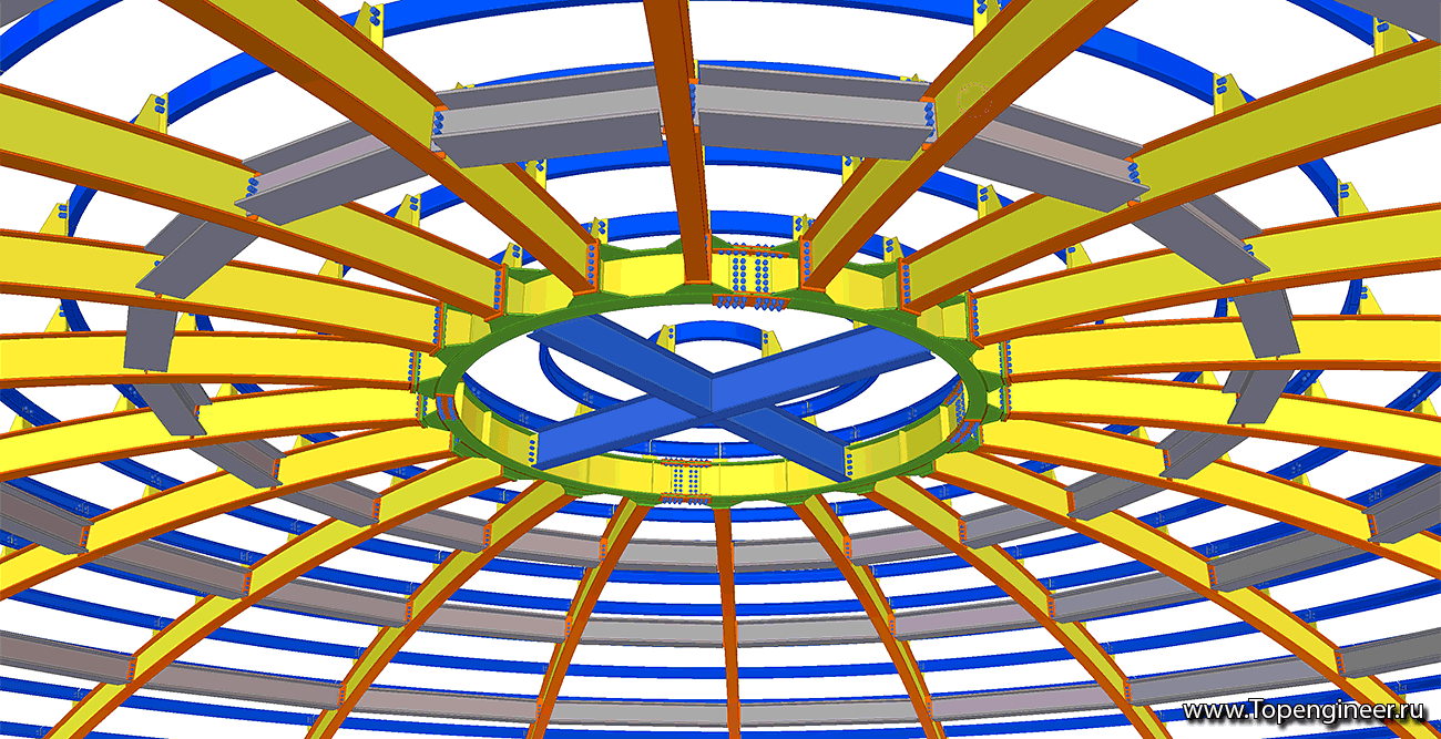 Проектирование зданий из металлоконструкций – разработка КМД