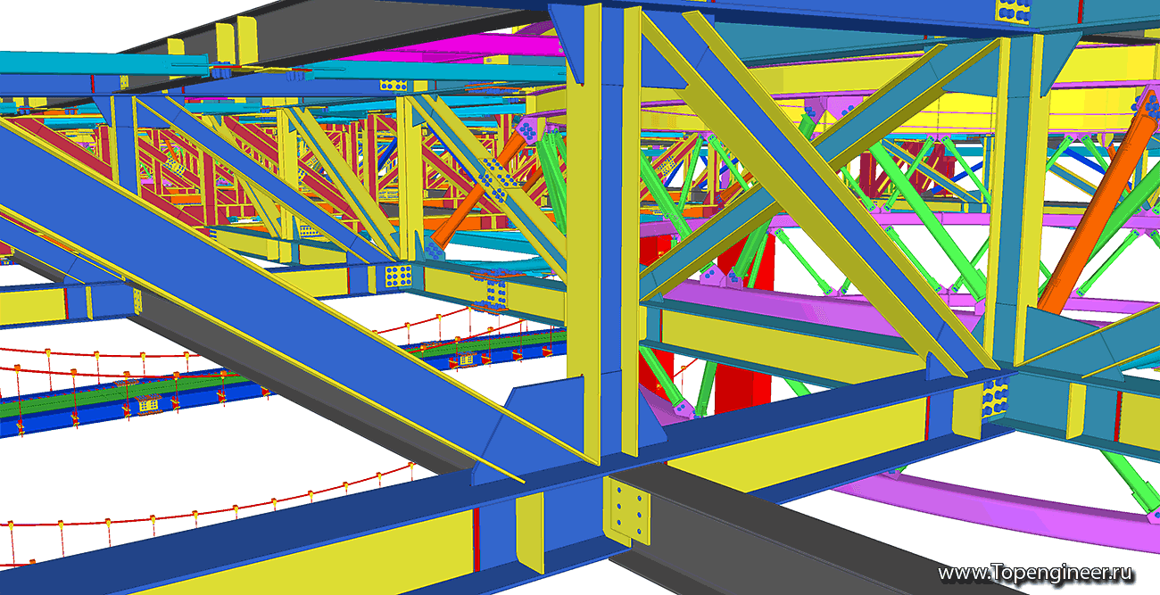 Проектирование зданий из металлоконструкций – разработка КМД