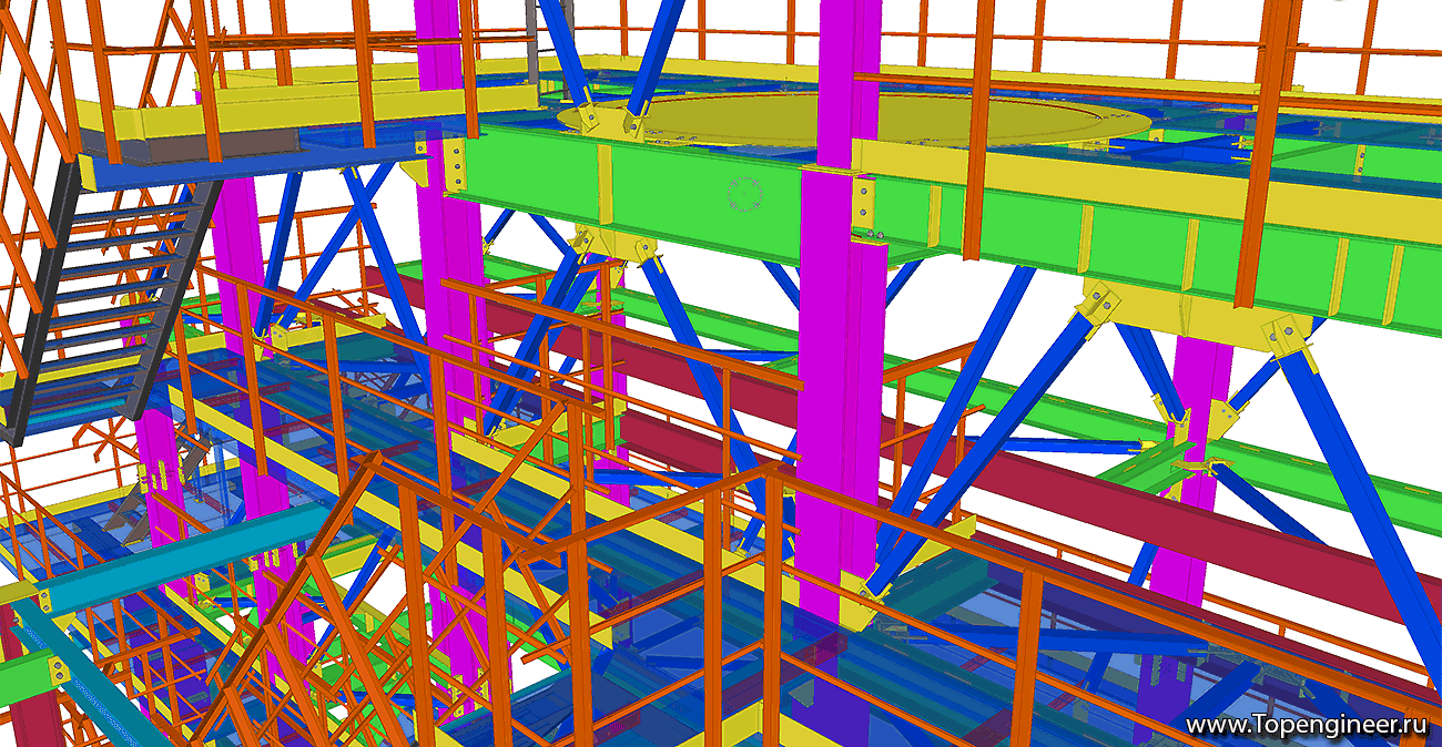 Типовой проект эстакады - Разработка КМД