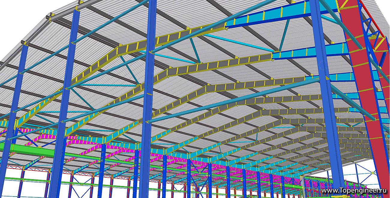 Типовой проект здания - Разработка КМД