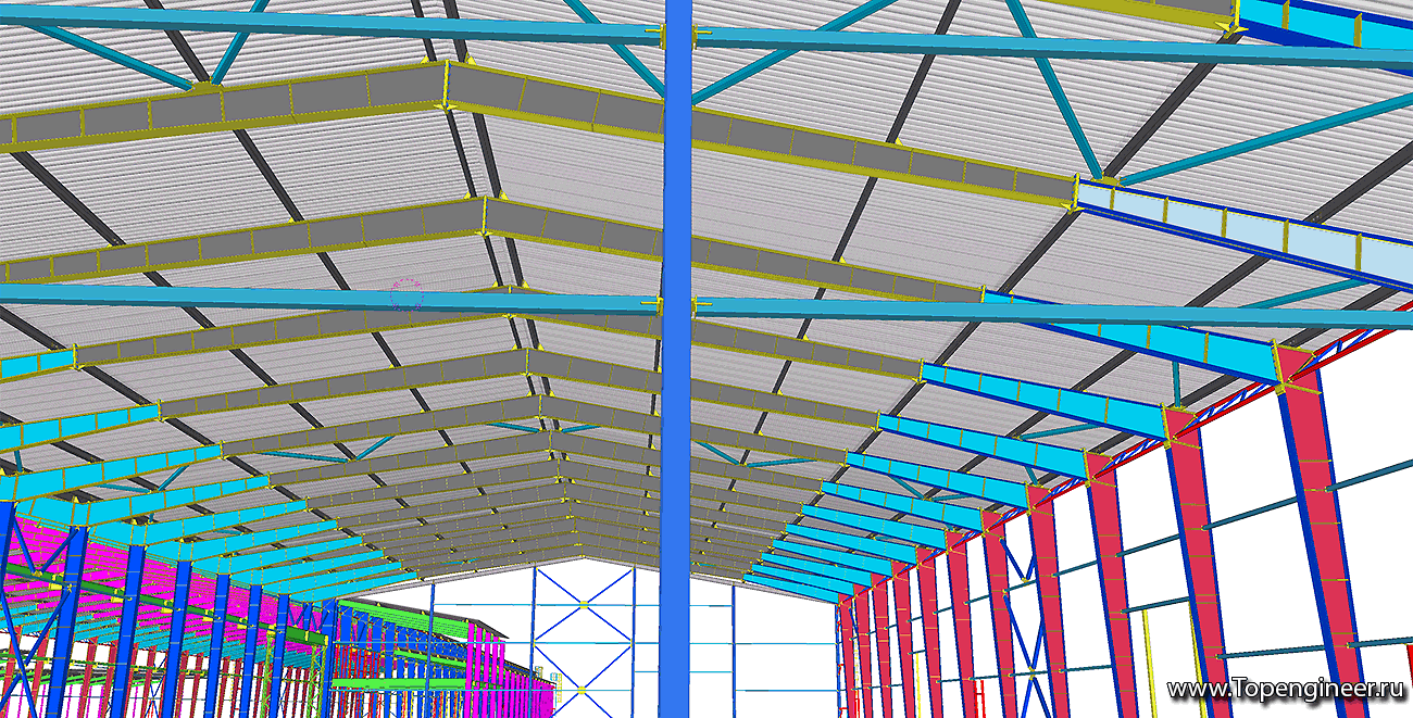 Типовой проект здания - Разработка КМД